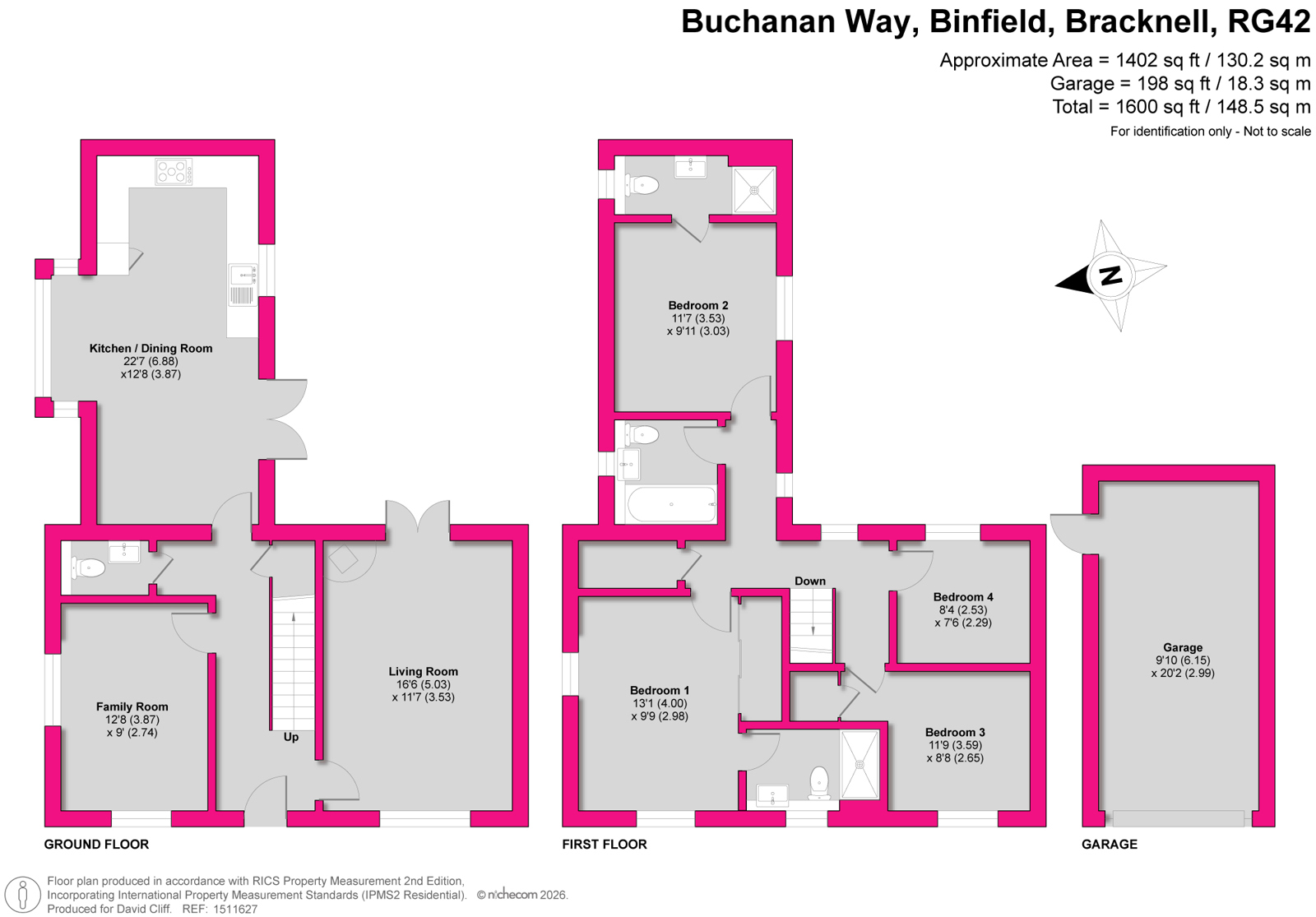 7, Buchanan Way, Bracknell floorplan
