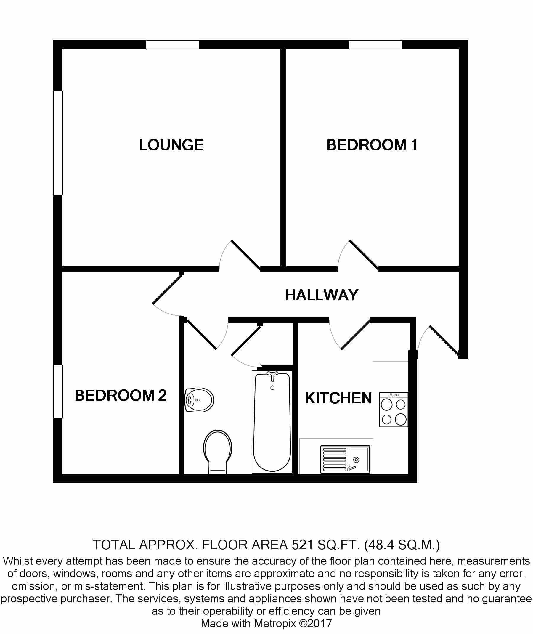 Castle Hill, Axminster EX13, 2 bedroom flat for sale 62528535
