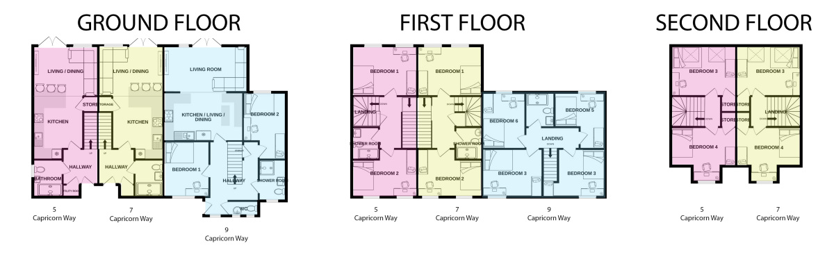 7, Capricorn Way, Salford floorplan