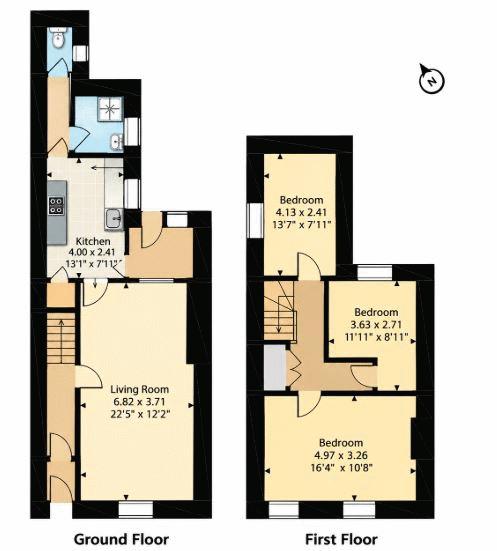 Station Terrace, Treorchy floorplan
