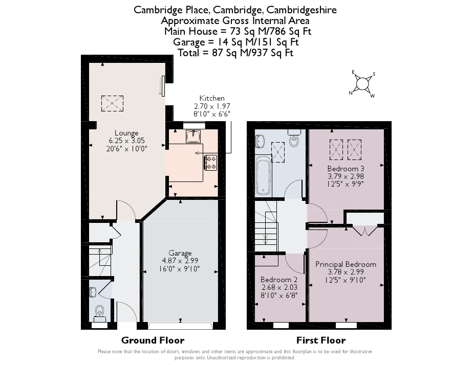 45, Cambridge Place, Cambridgeshire floorplan