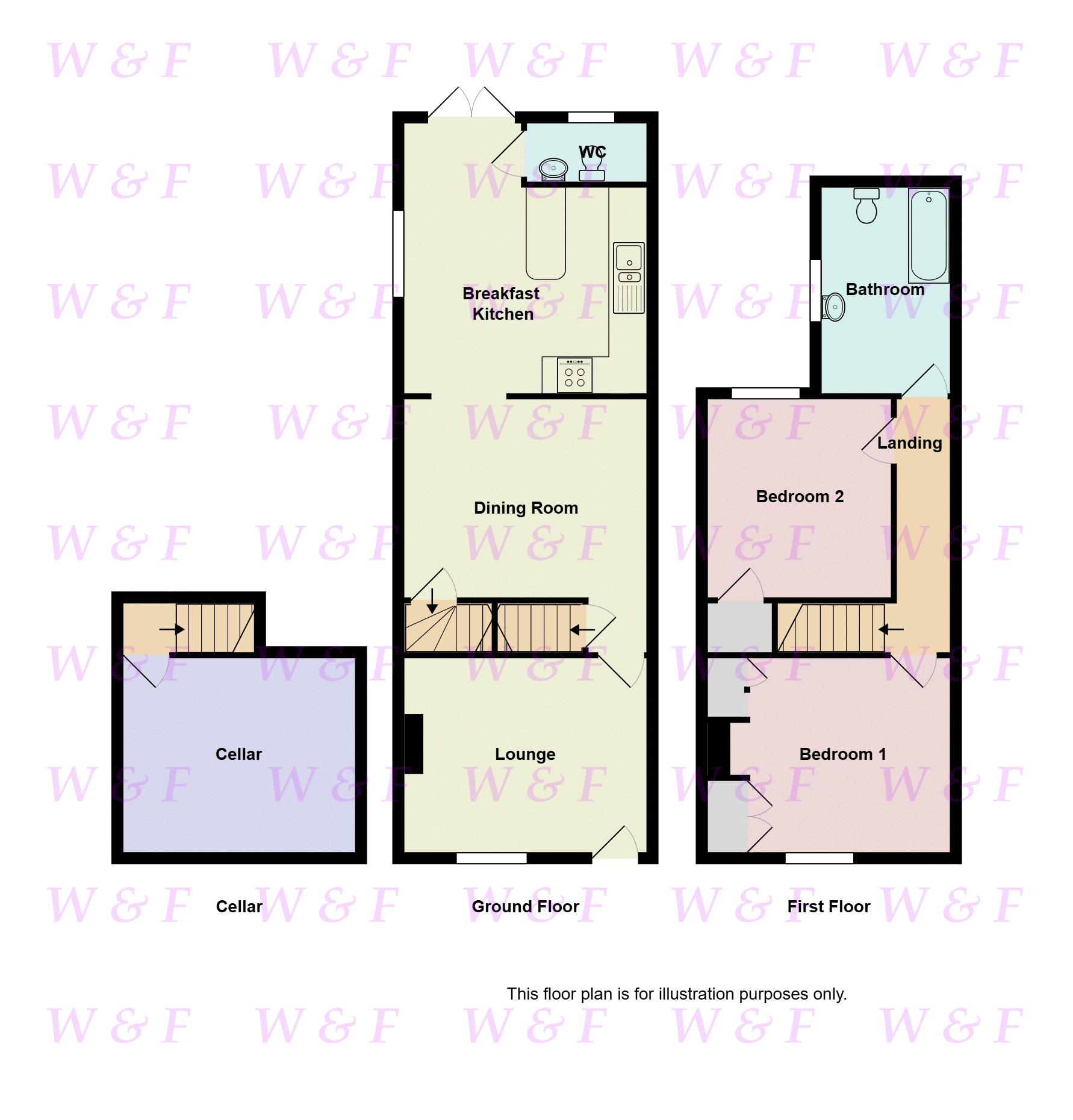 15, Spring Hill, Birmingham floorplan
