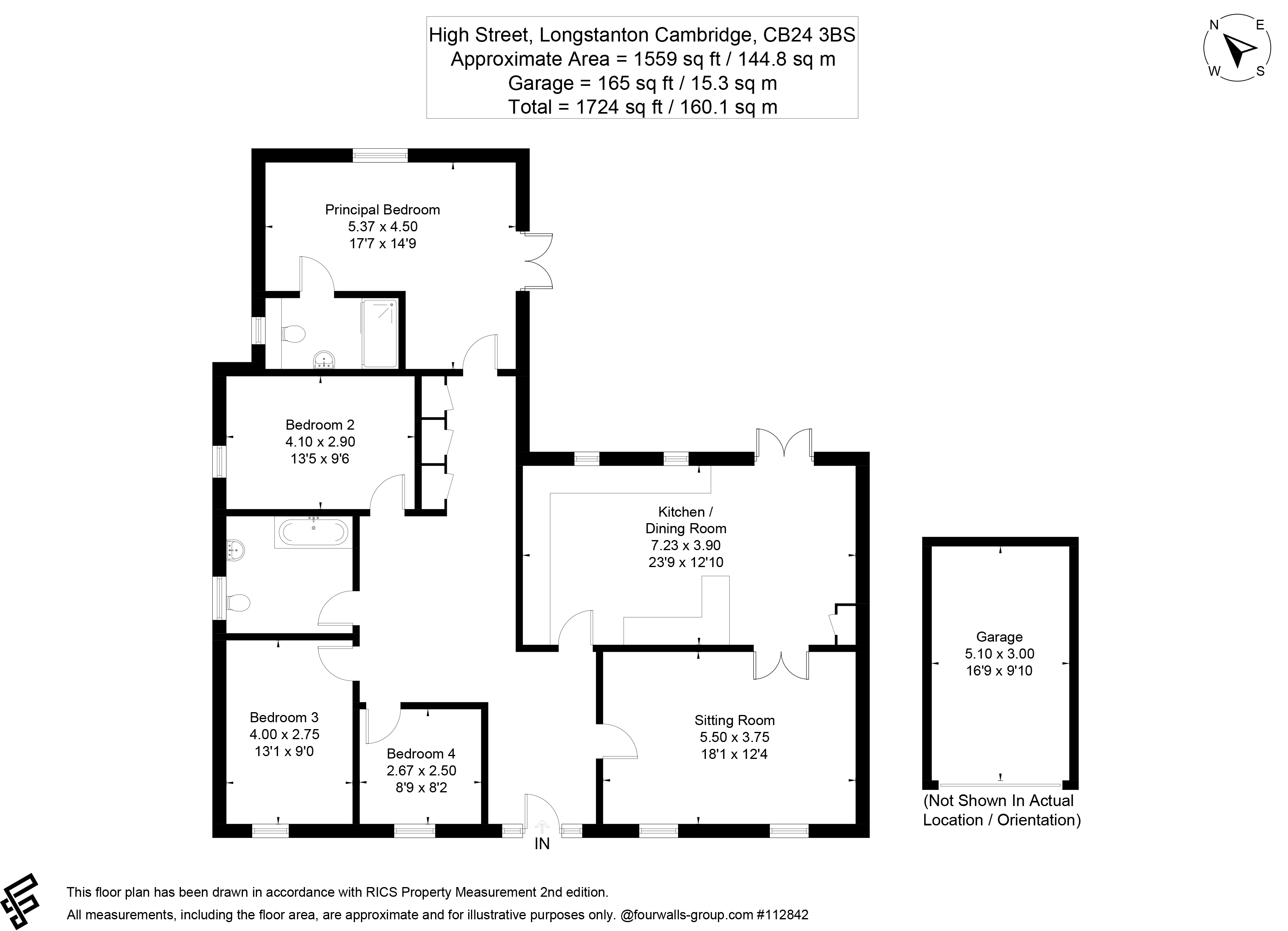 36, High Street, Cambridge floorplan