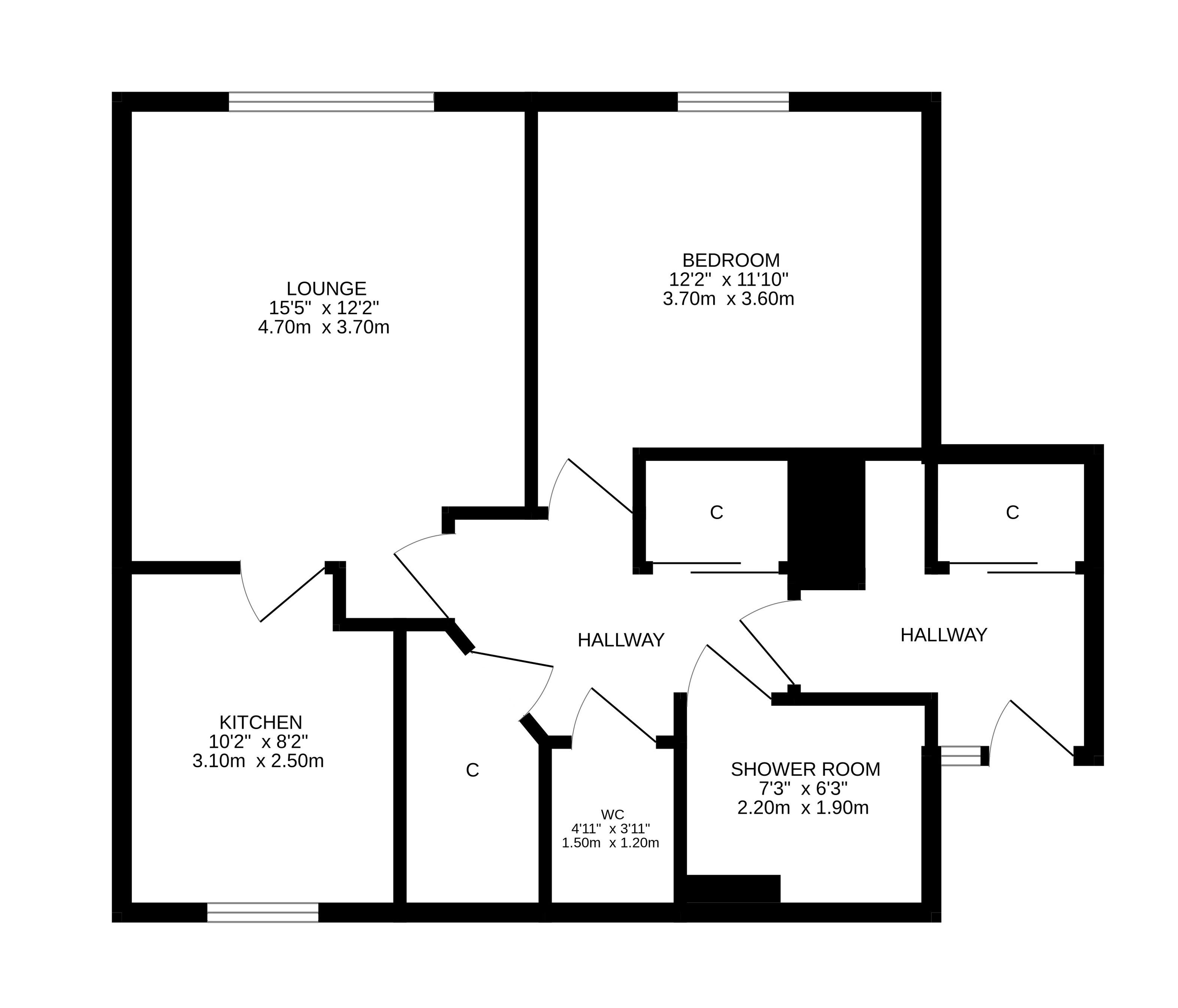 27, Strathearn Court, Crieff floorplan