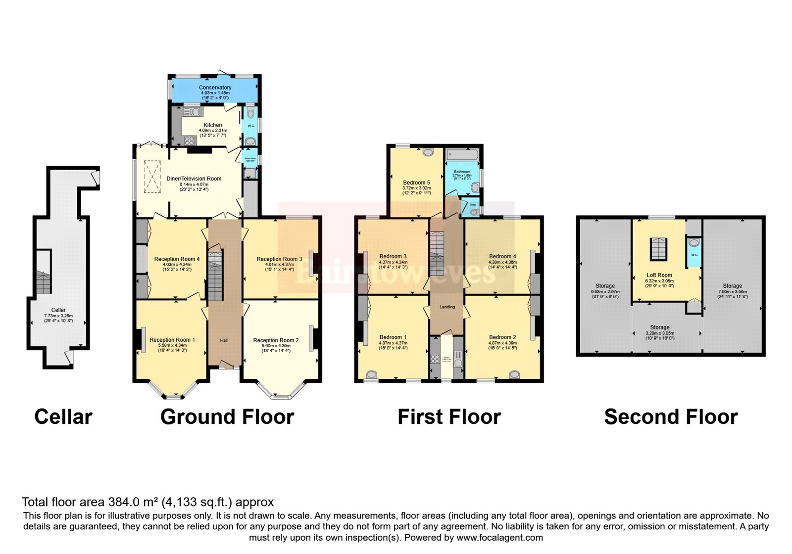 Sprowston Road, London, E7 floorplan