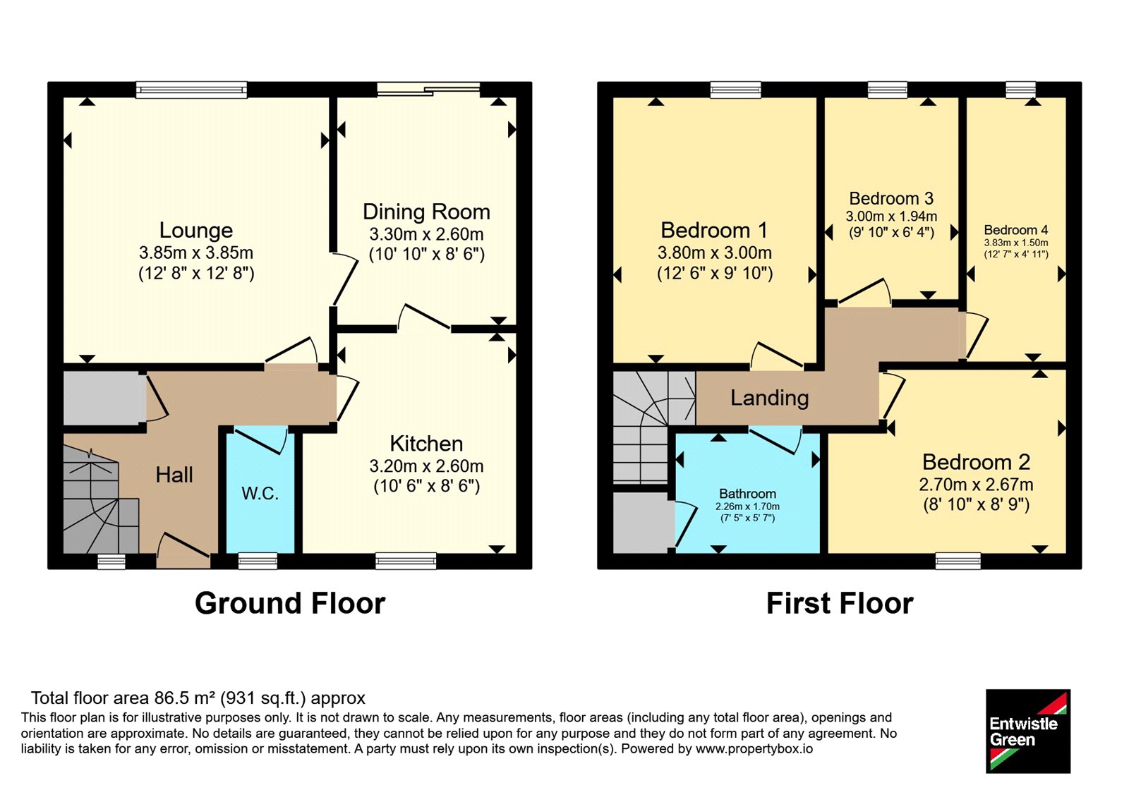 33, Beatrice Place, Blackburn floorplan