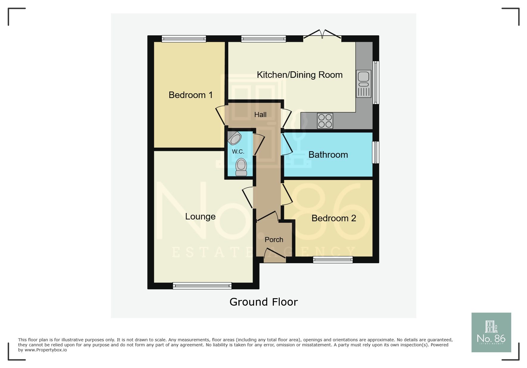 14 Y Gerddi, Pontarddulais, West Glamorgan floorplan