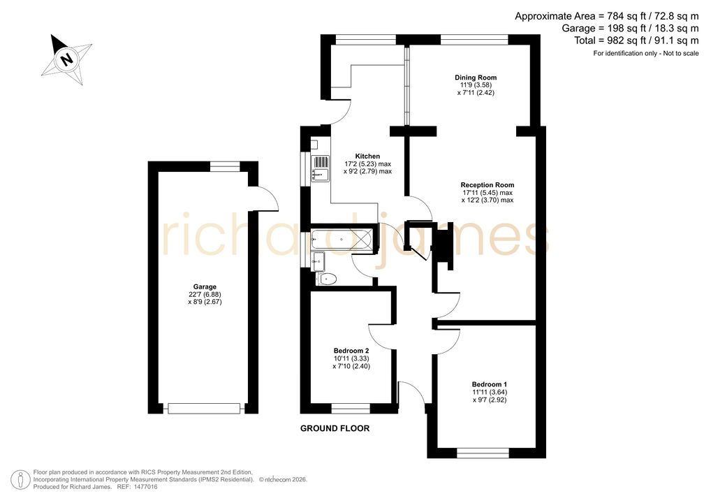 1, Passmore Close, Passmore Close floorplan
