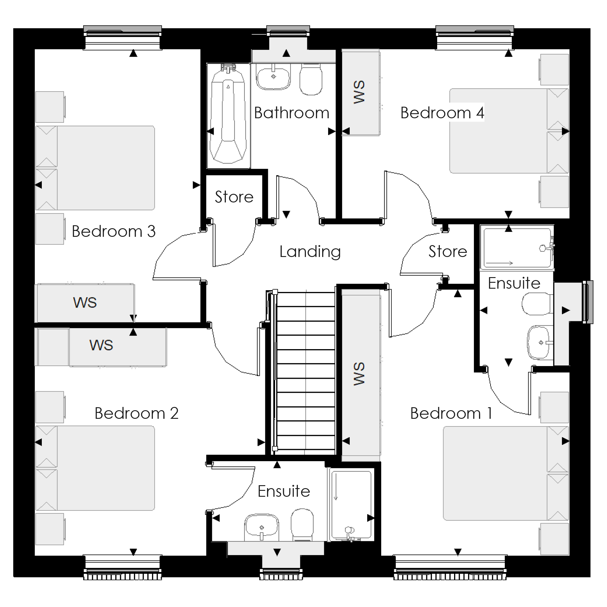 77, Wood Walk, Hoyland, Barnsley floorplan