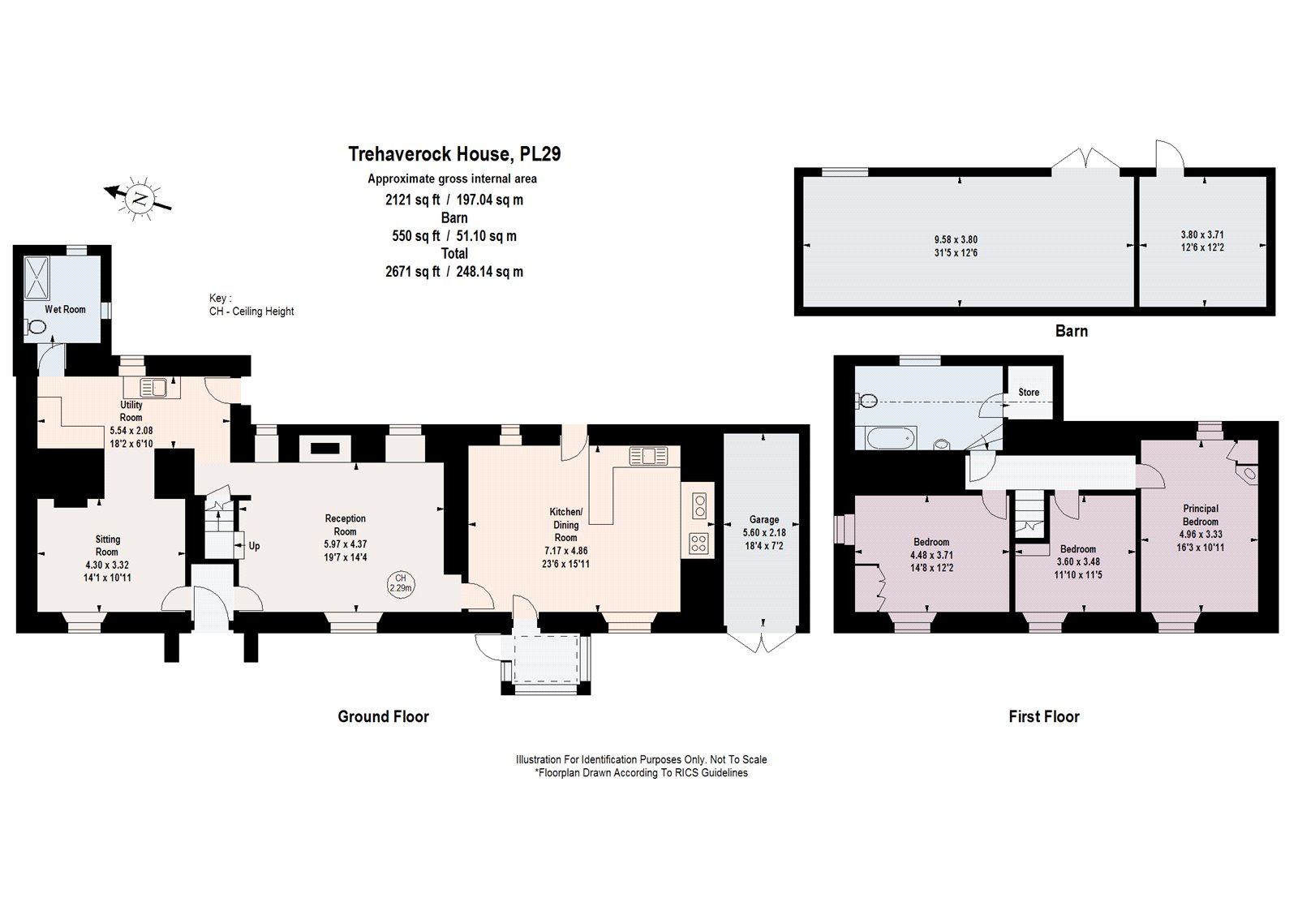 Trehaverock House,, St. Endellion, Cornwall floorplan