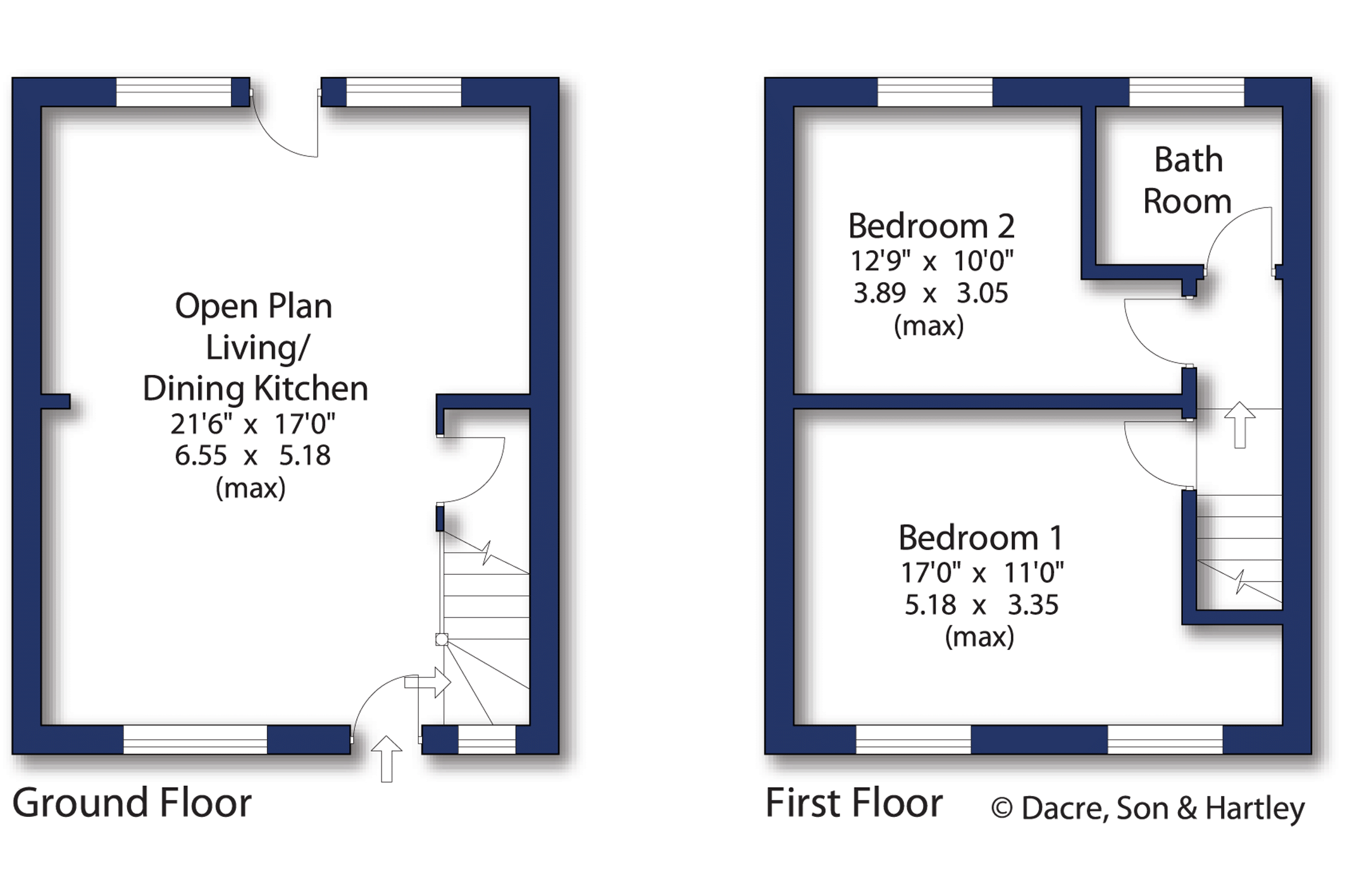 67, Main Street, Ilkley floorplan