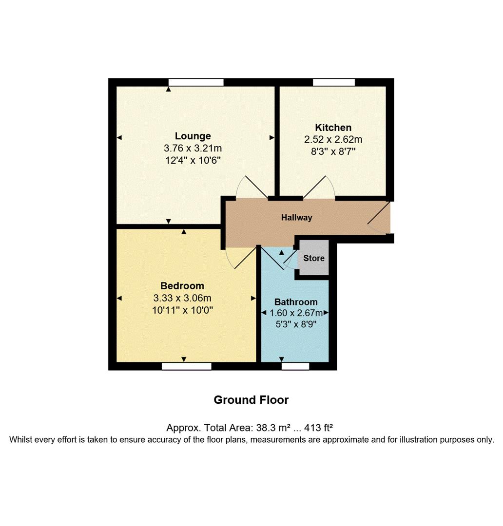 2, Nialls Court, Bradford floorplan