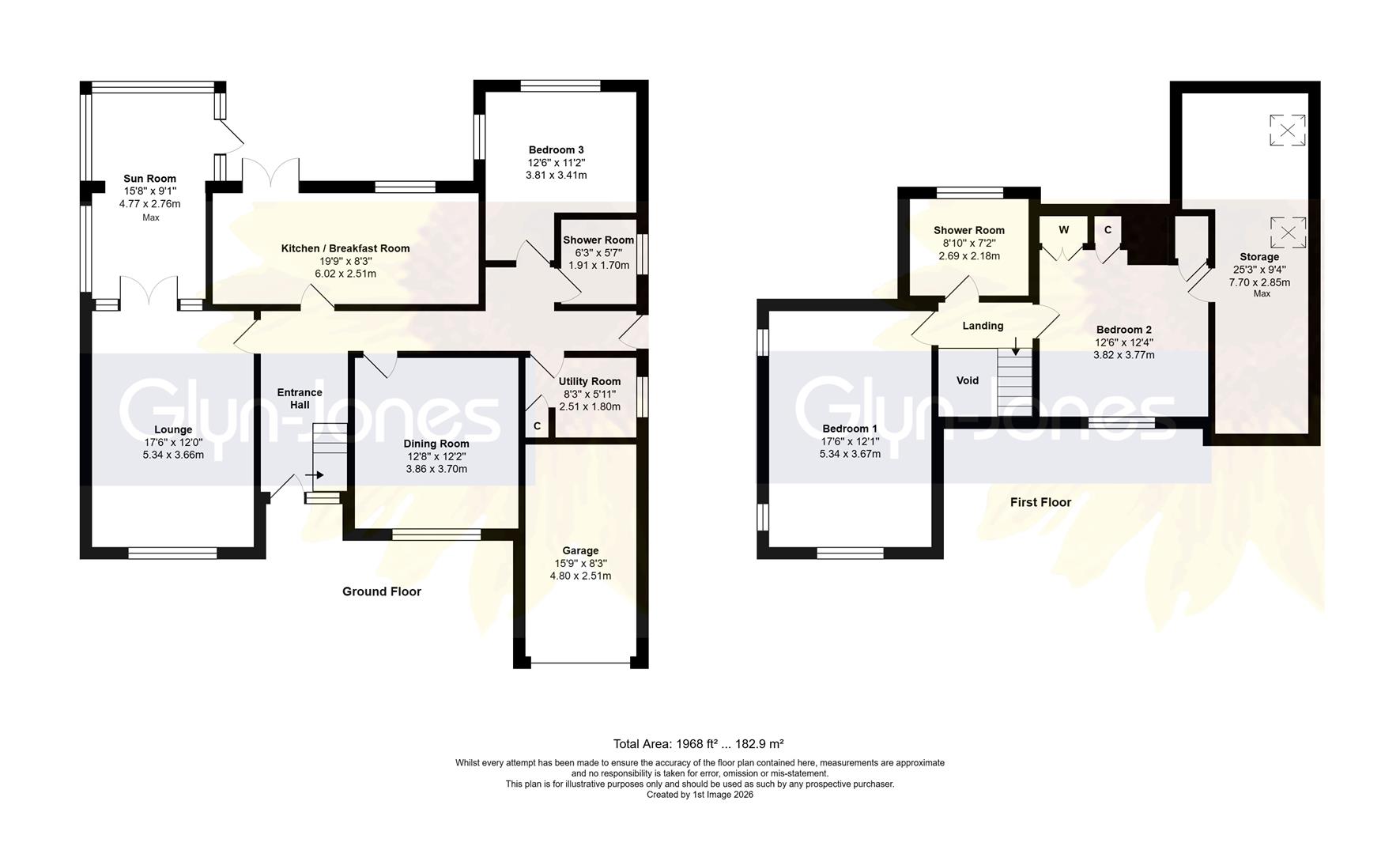 44, Golden Avenue, Littlehampton floorplan