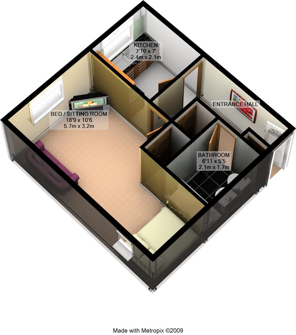 21, Dudley Court, Summertown floorplan