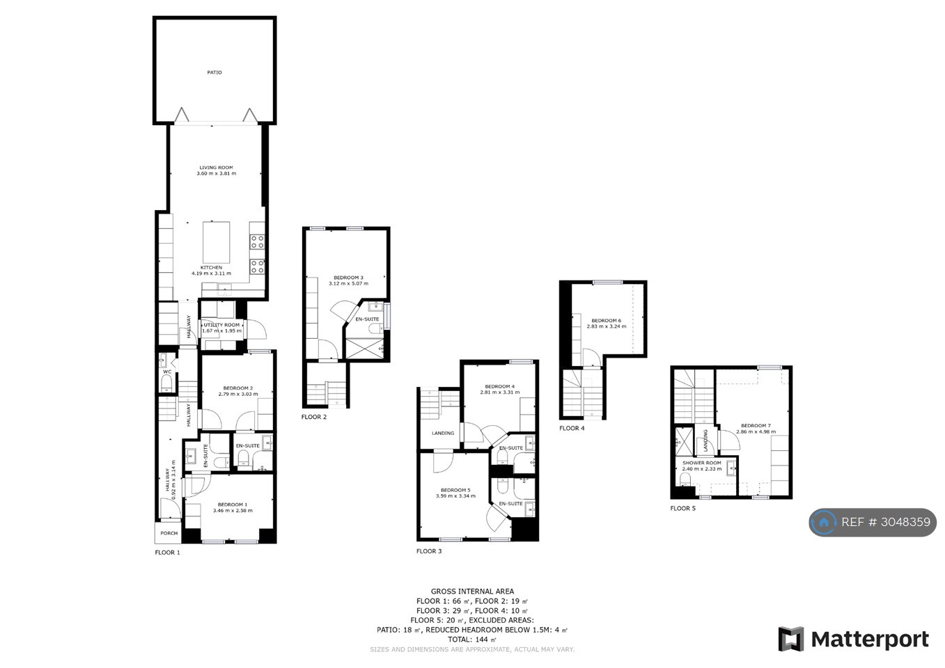 Lochaline St, London floorplan