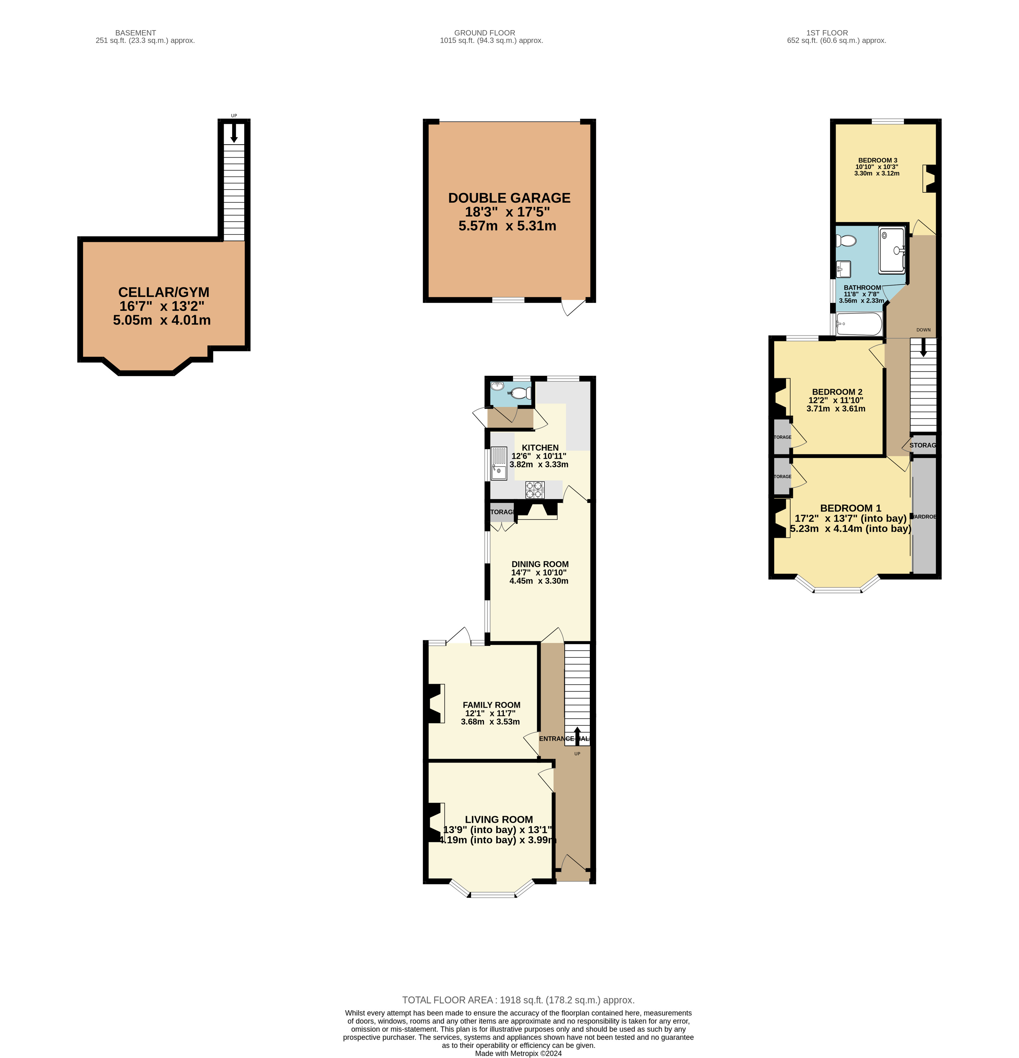 80, Kingsley Road, Northampton floorplan