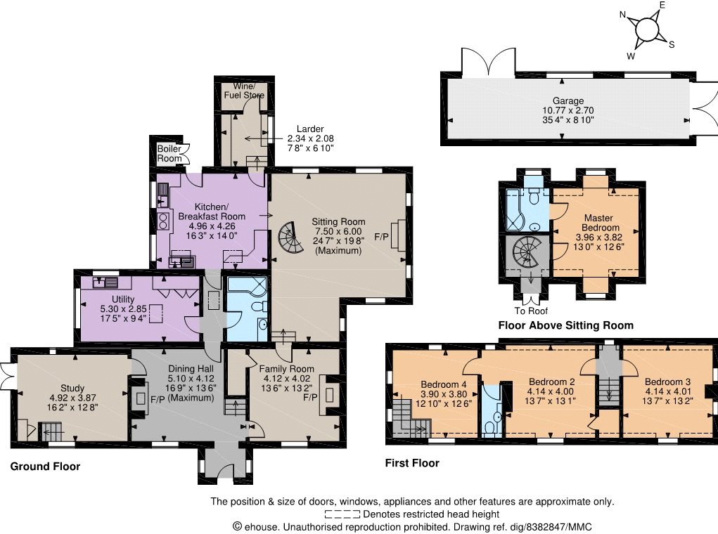 4 Bedrooms Detached house for sale in Caxton End, Bourn, Cambridge CB23