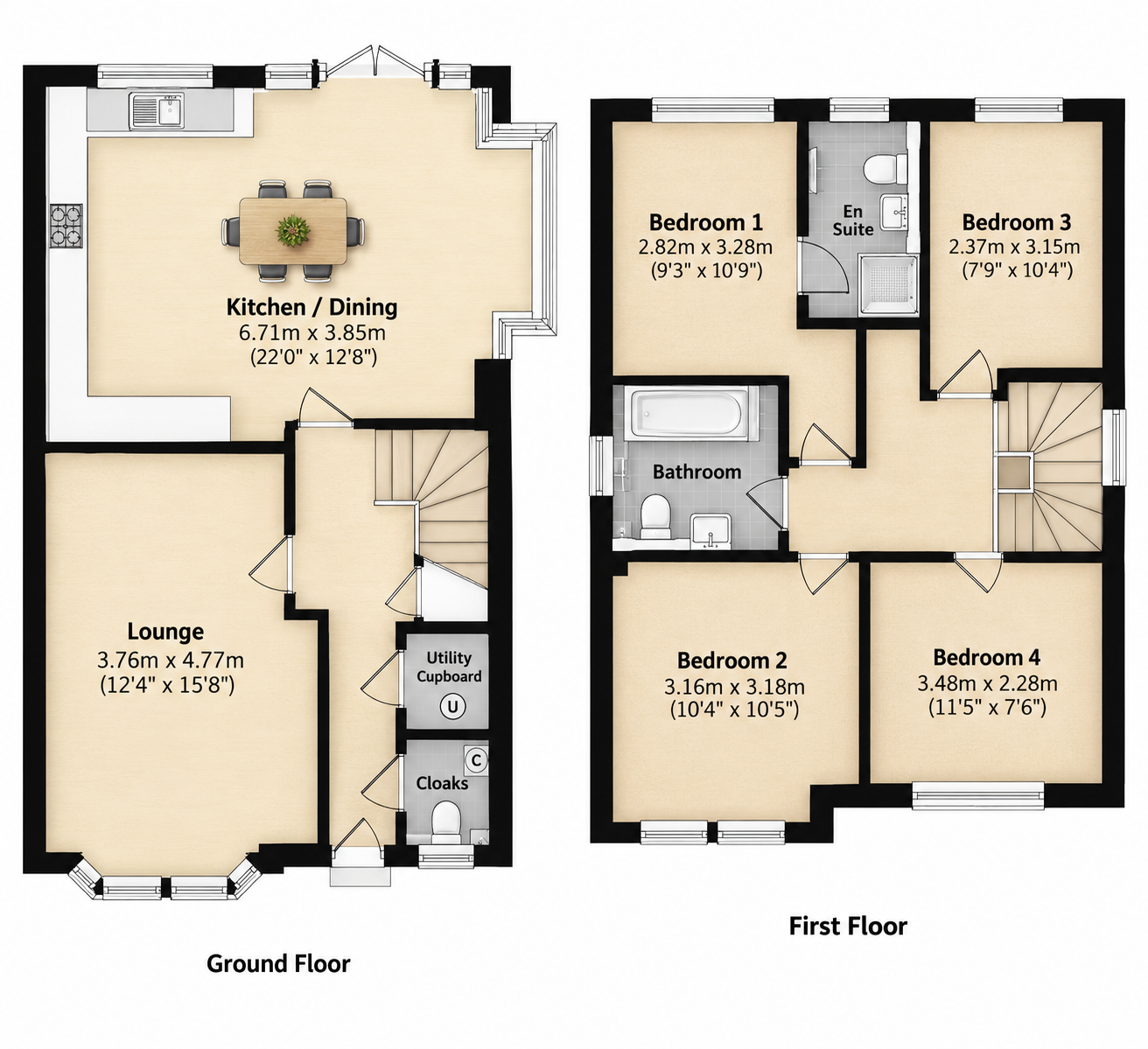6, Argil Grove, St. Helens floorplan