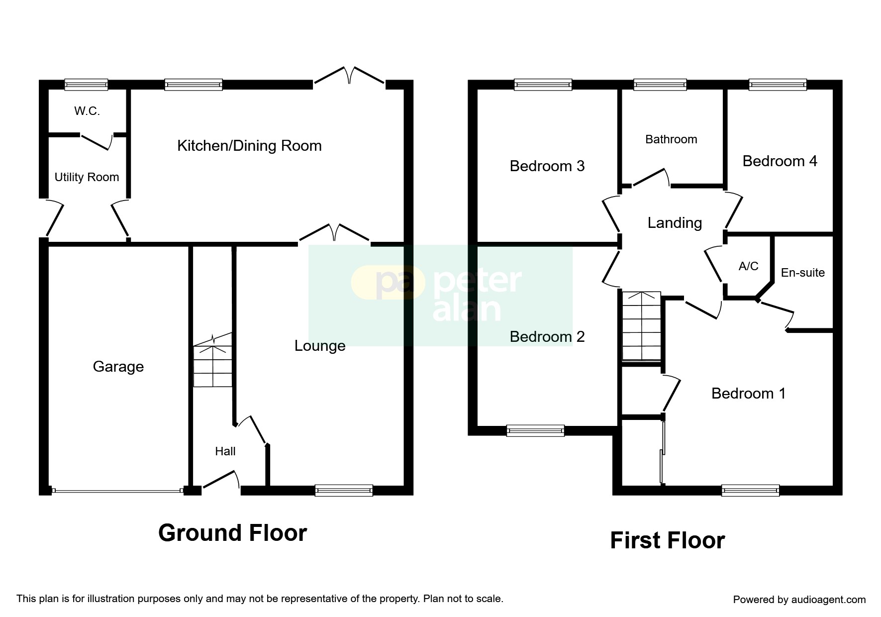 4 Bedrooms Detached house for sale in Rhodfa'r Celyn, Coity, Bridgend CF35