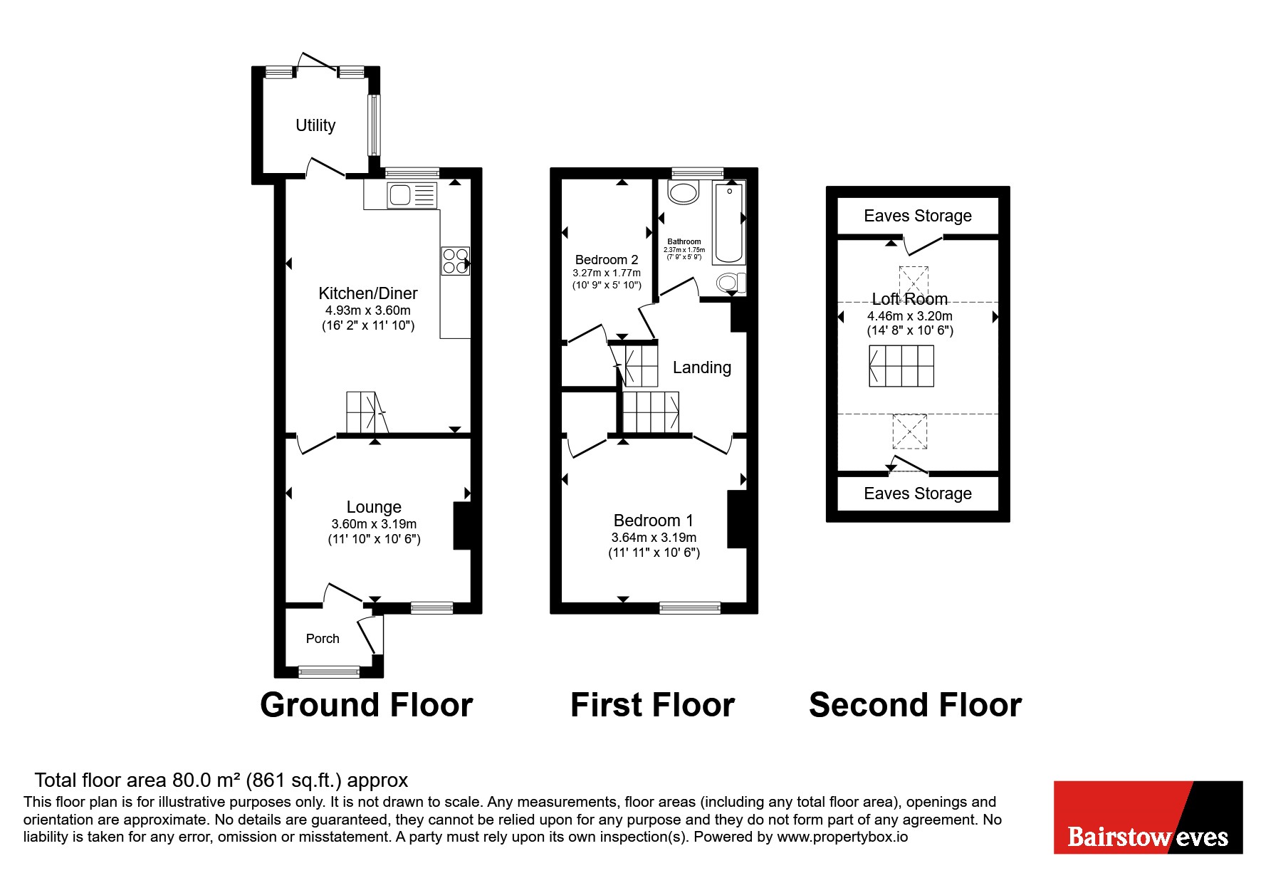 5, Albion Place, Sittingbourne floorplan