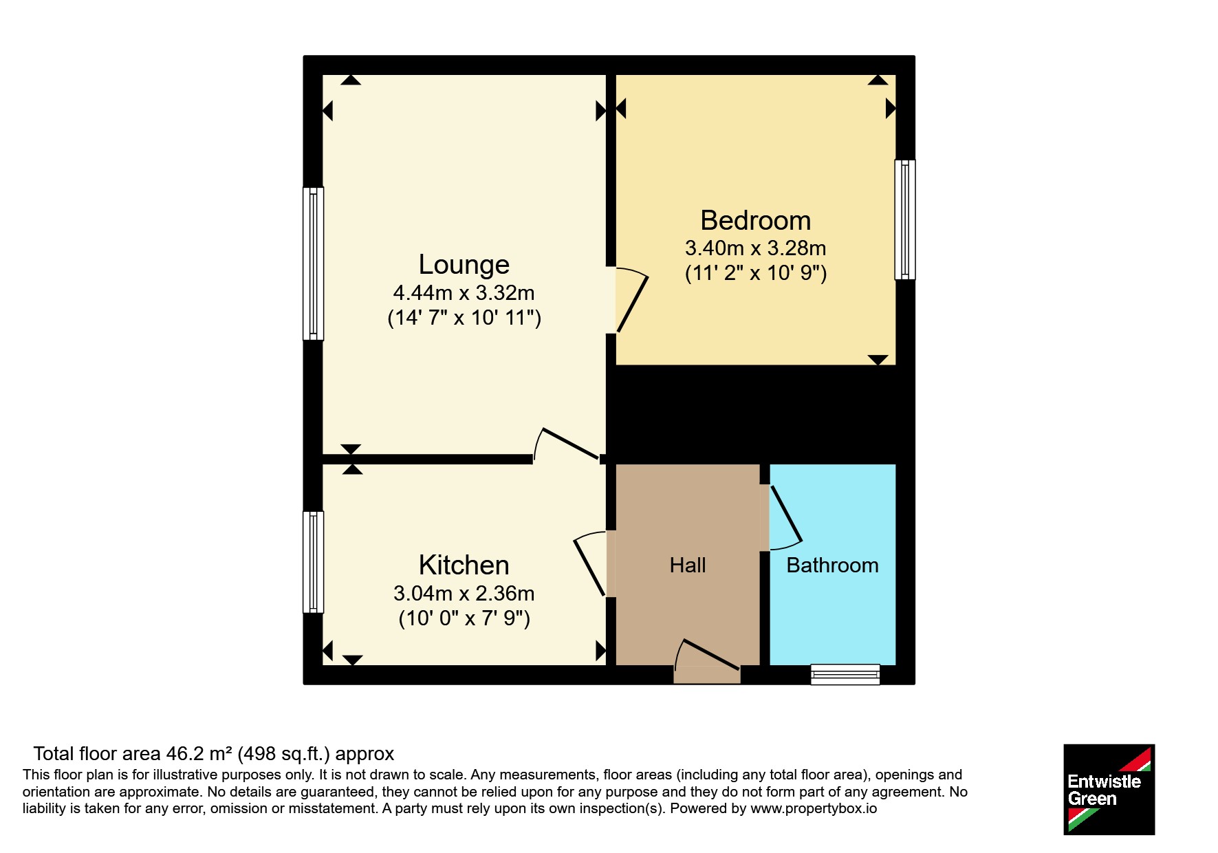 46, Manor House Lane, Lancashire floorplan