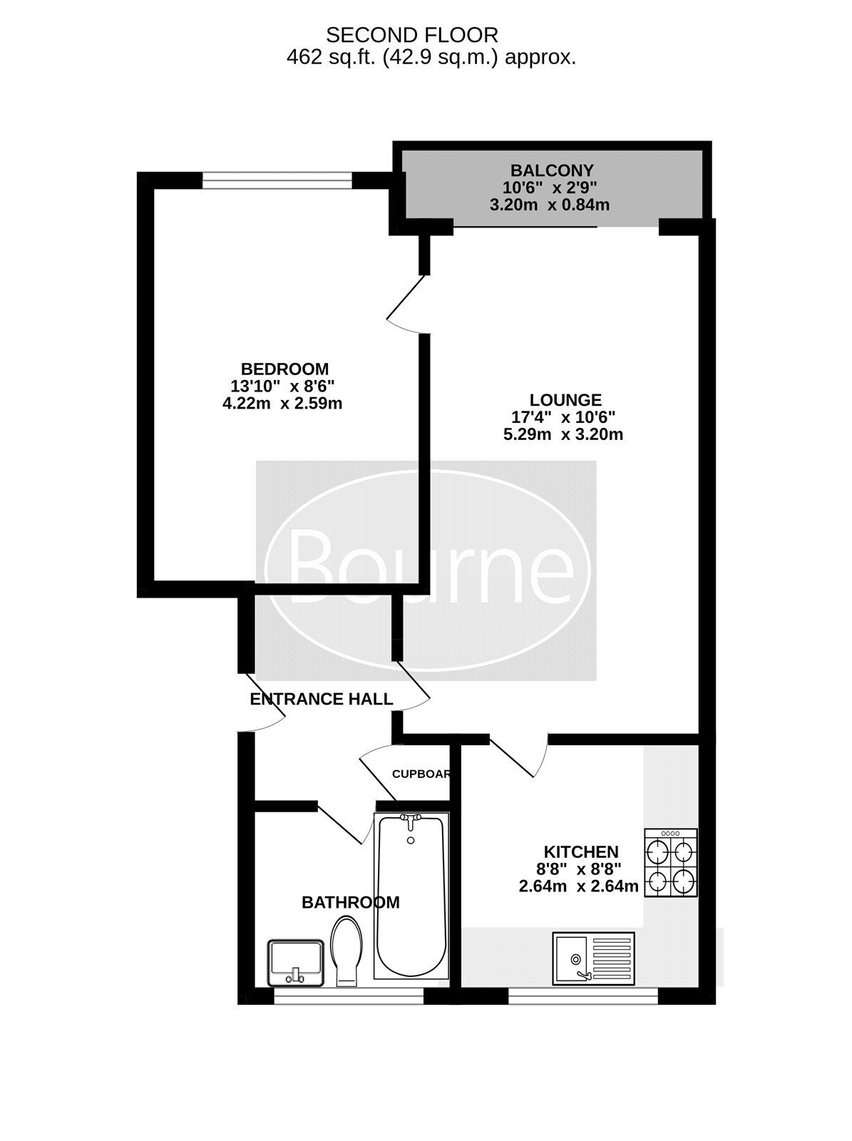 14, Hillmount, Woking floorplan