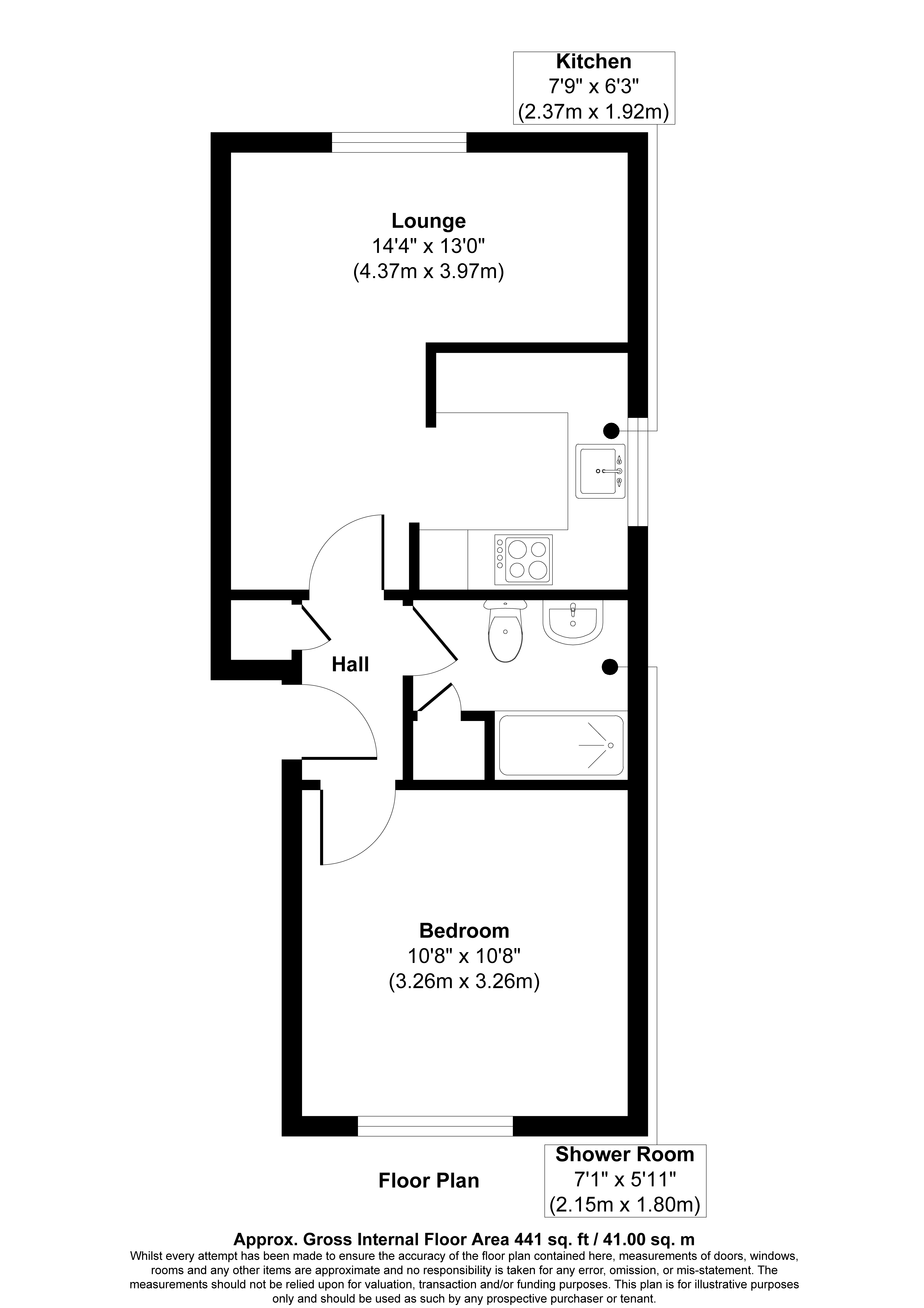 Pavilion Way, Edgware floorplan