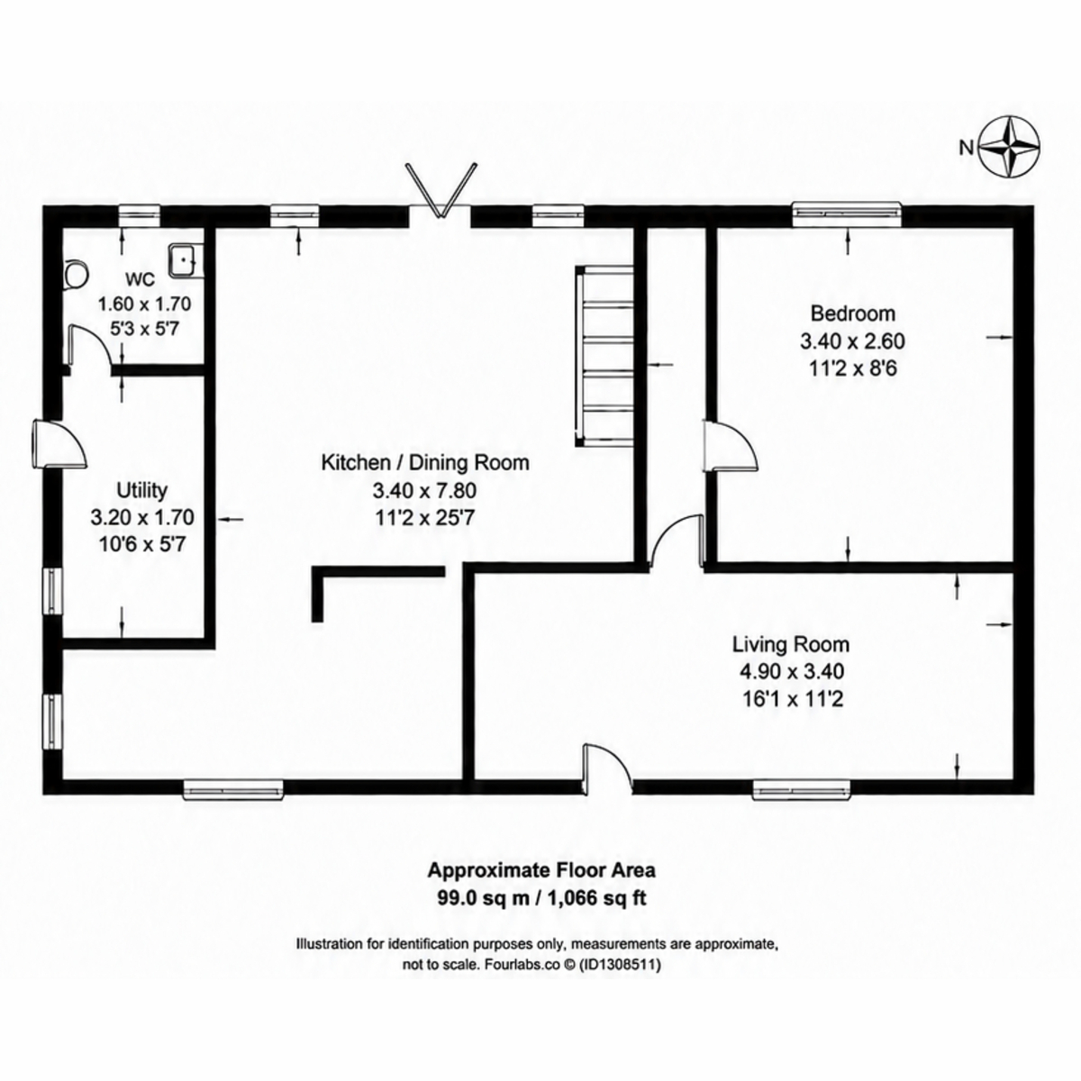 Netherby, Auchterawe, Fort Augustus floorplan