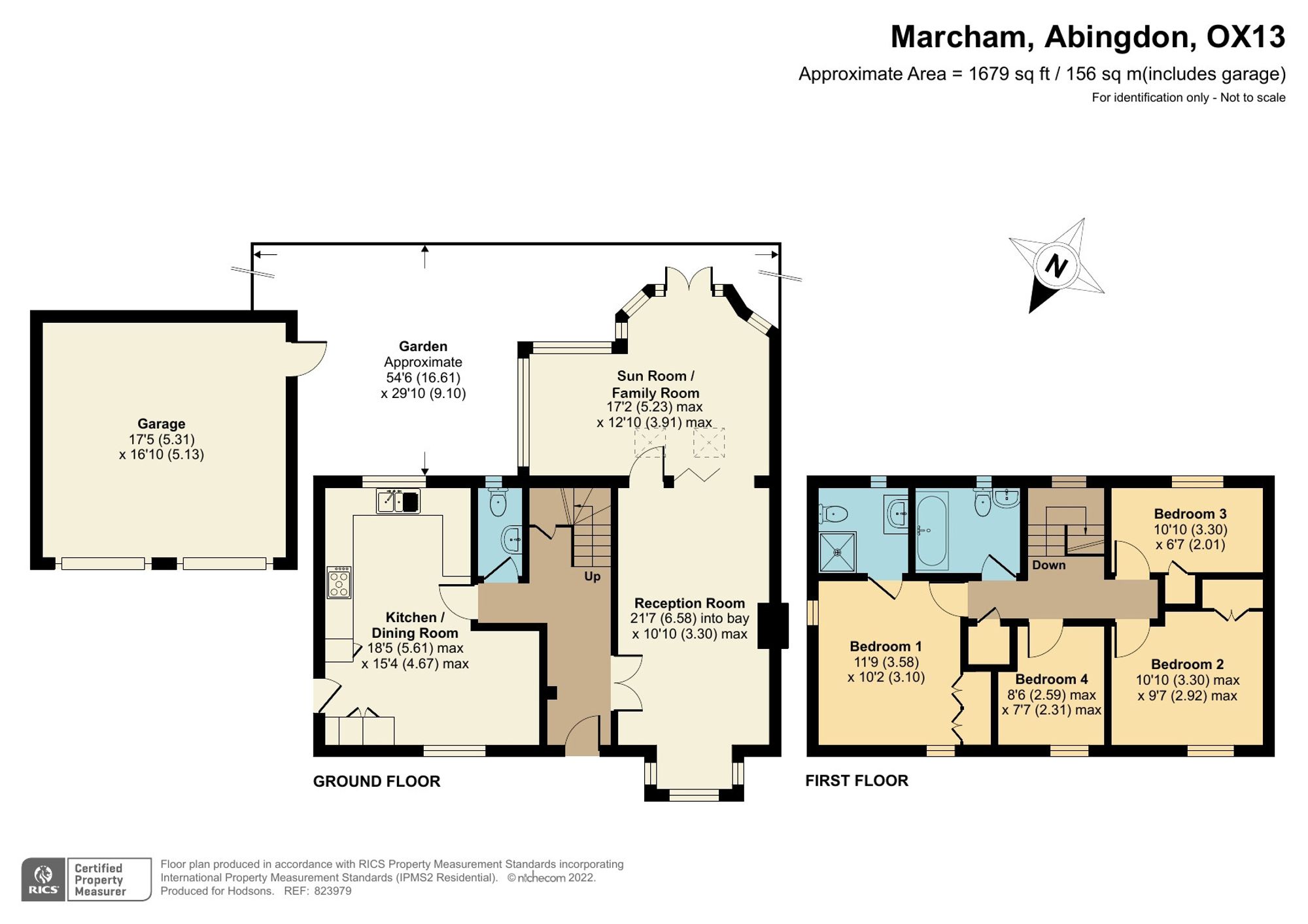 23 Anson Close, Abingdon floorplan