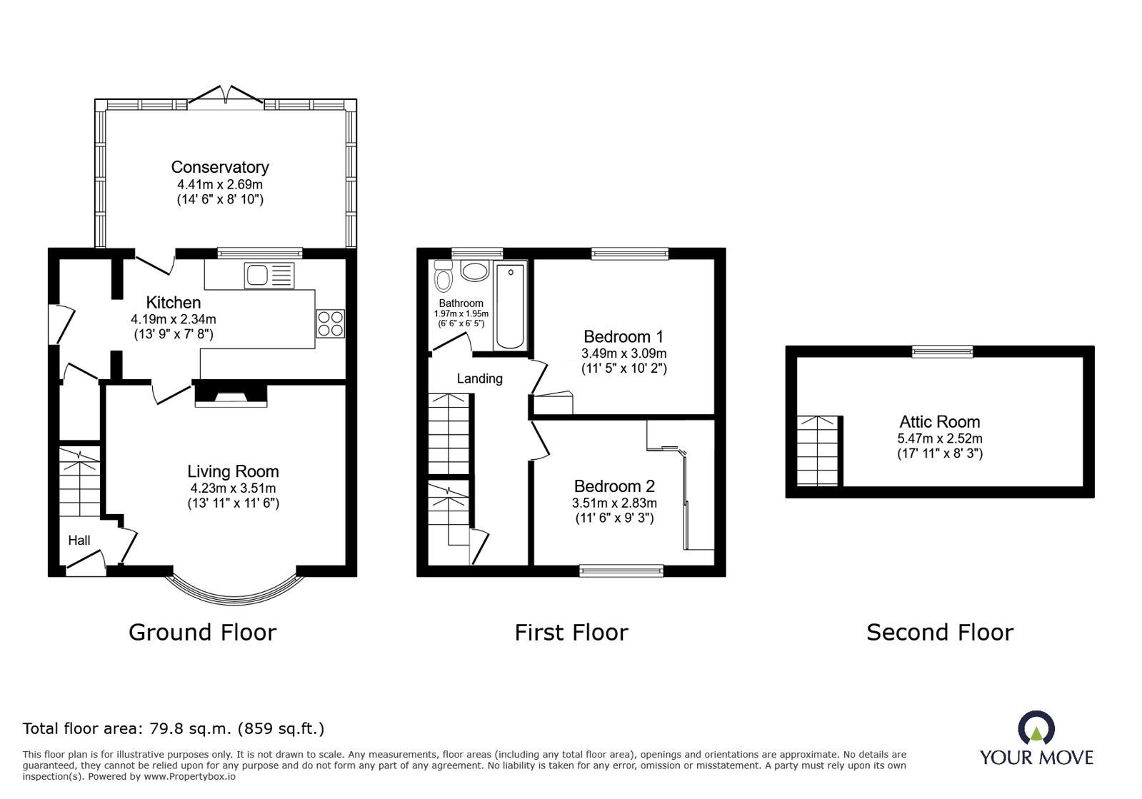 Wroots Avenue, Goole floorplan