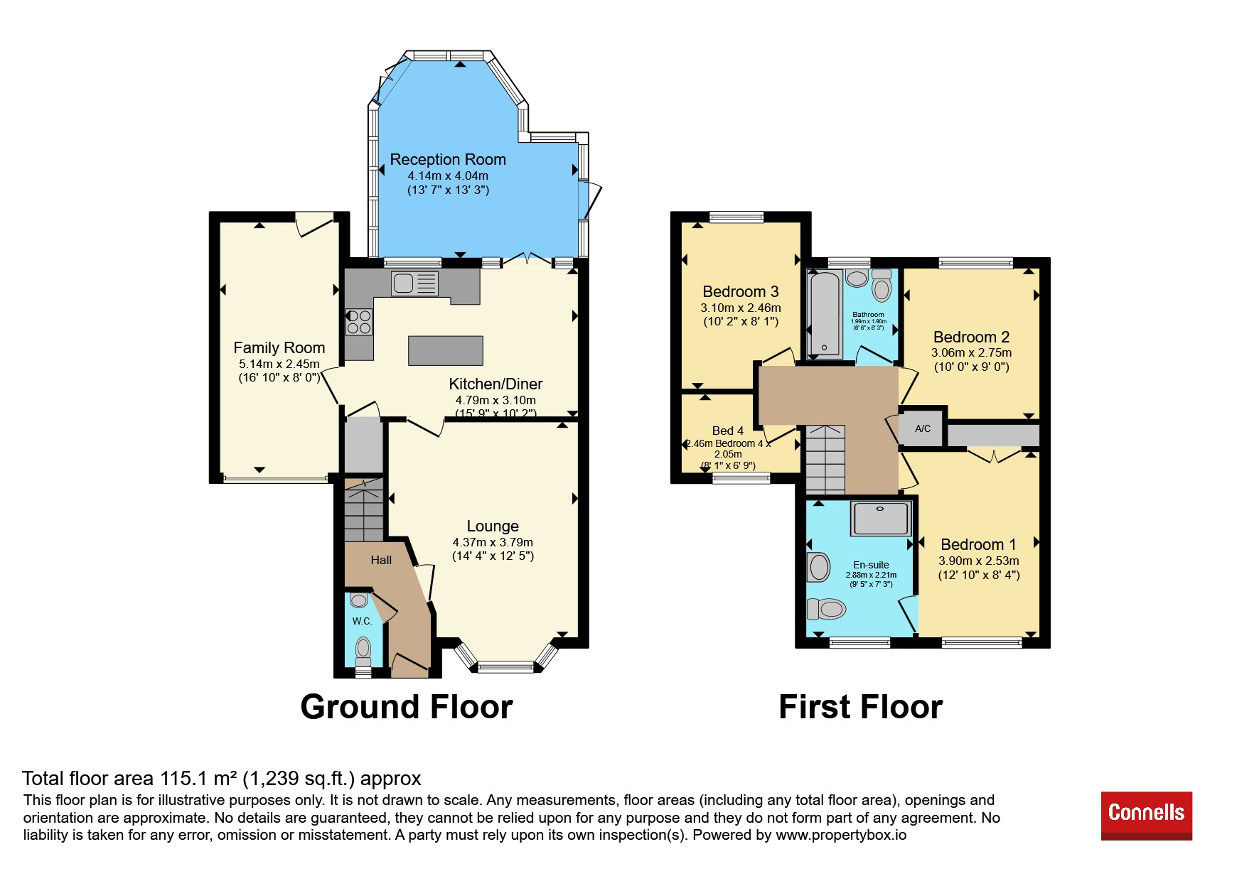 57, Ayr Close, STEVENAGE floorplan
