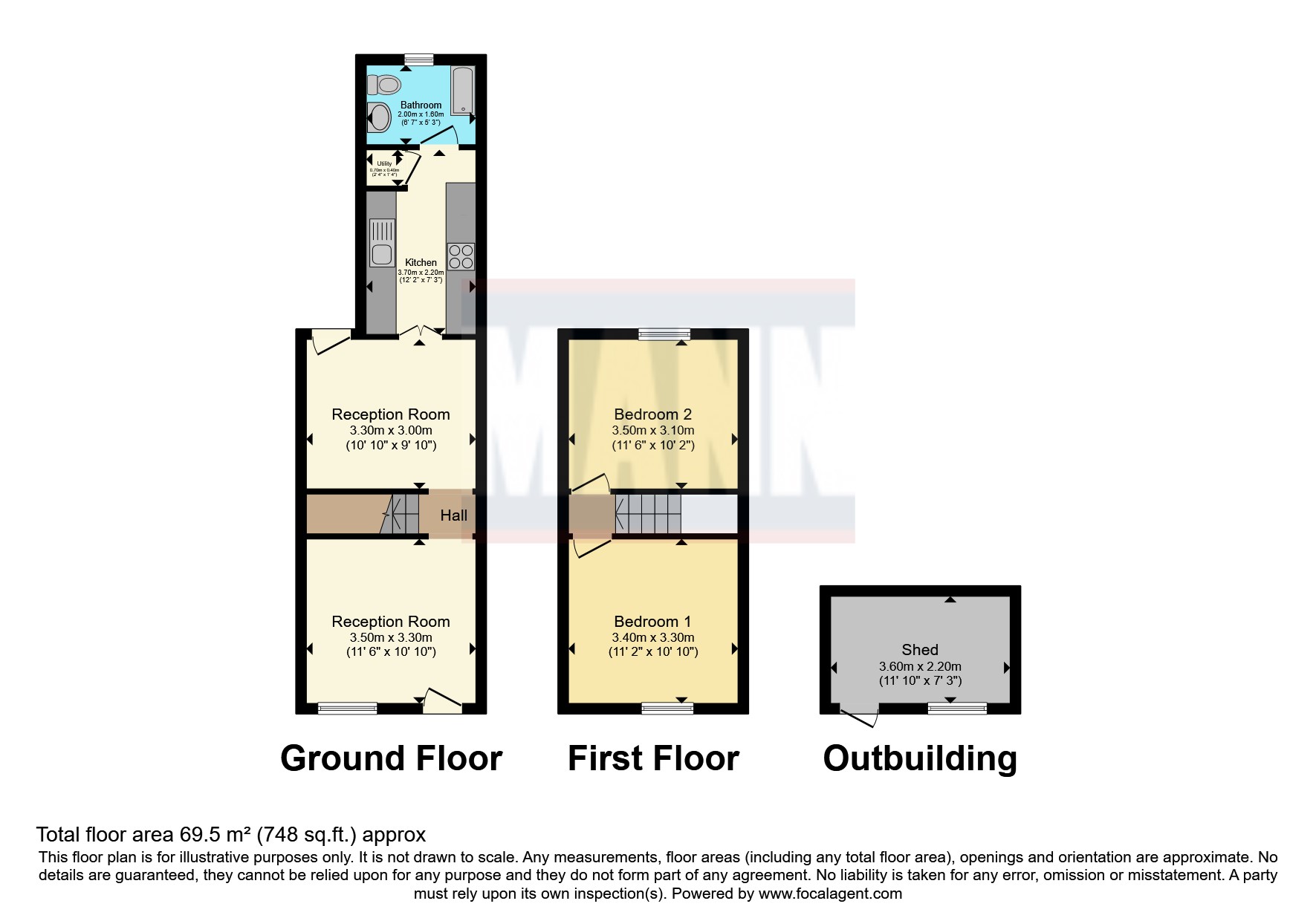 65, Jervis Road, Hampshire floorplan