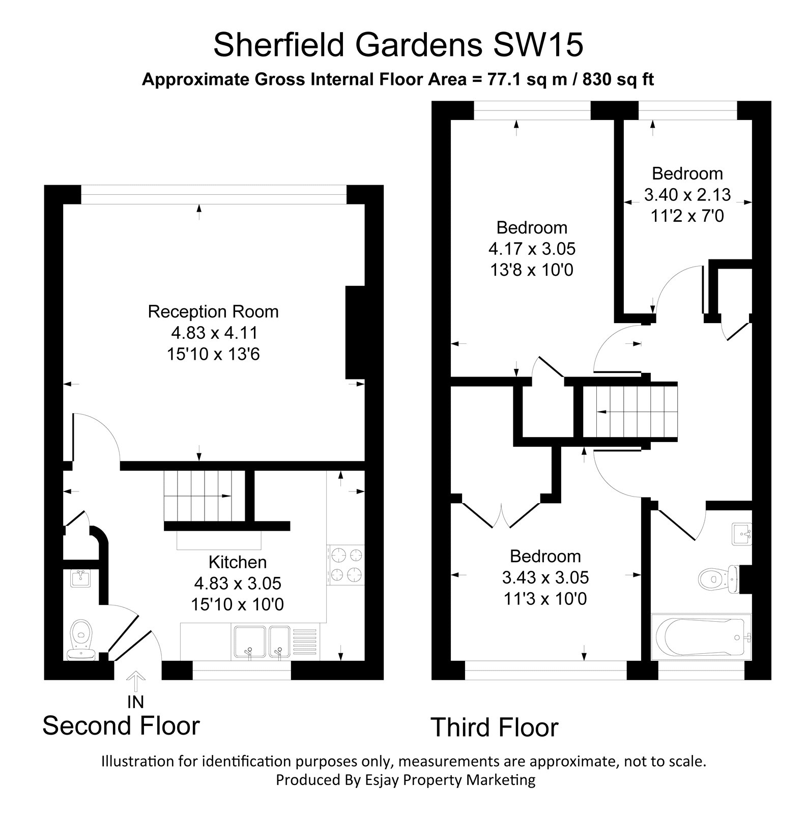 47,, Sherfield Gardens, Putney floorplan