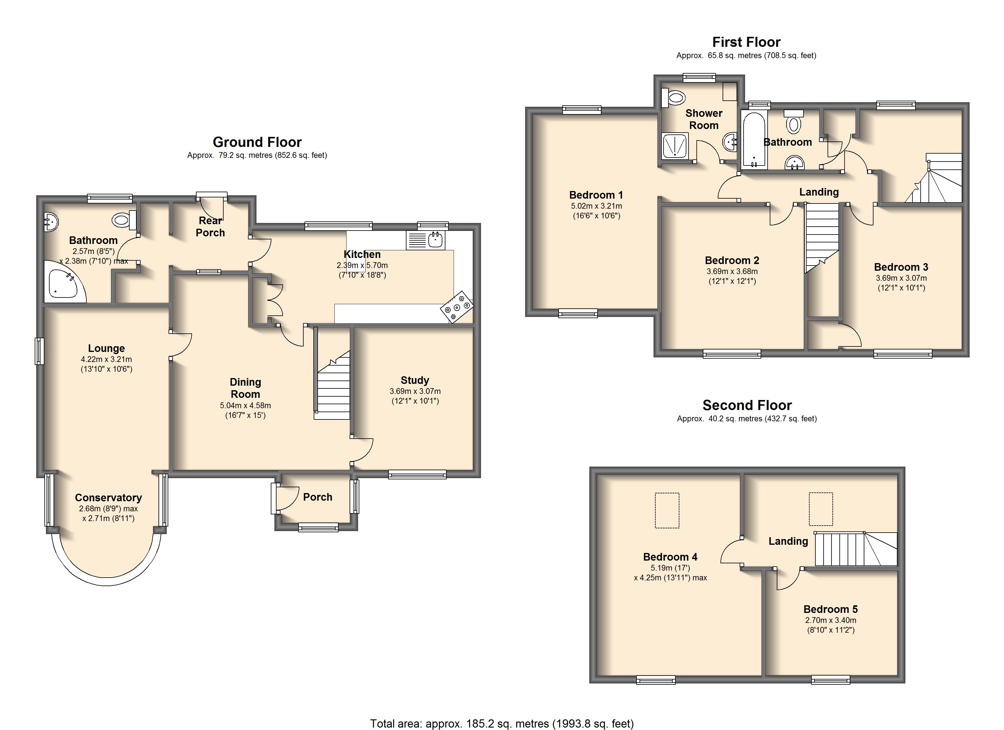 5 Bedrooms Detached house for sale in Slacks Lane, Pilsley, Chesterfield S45