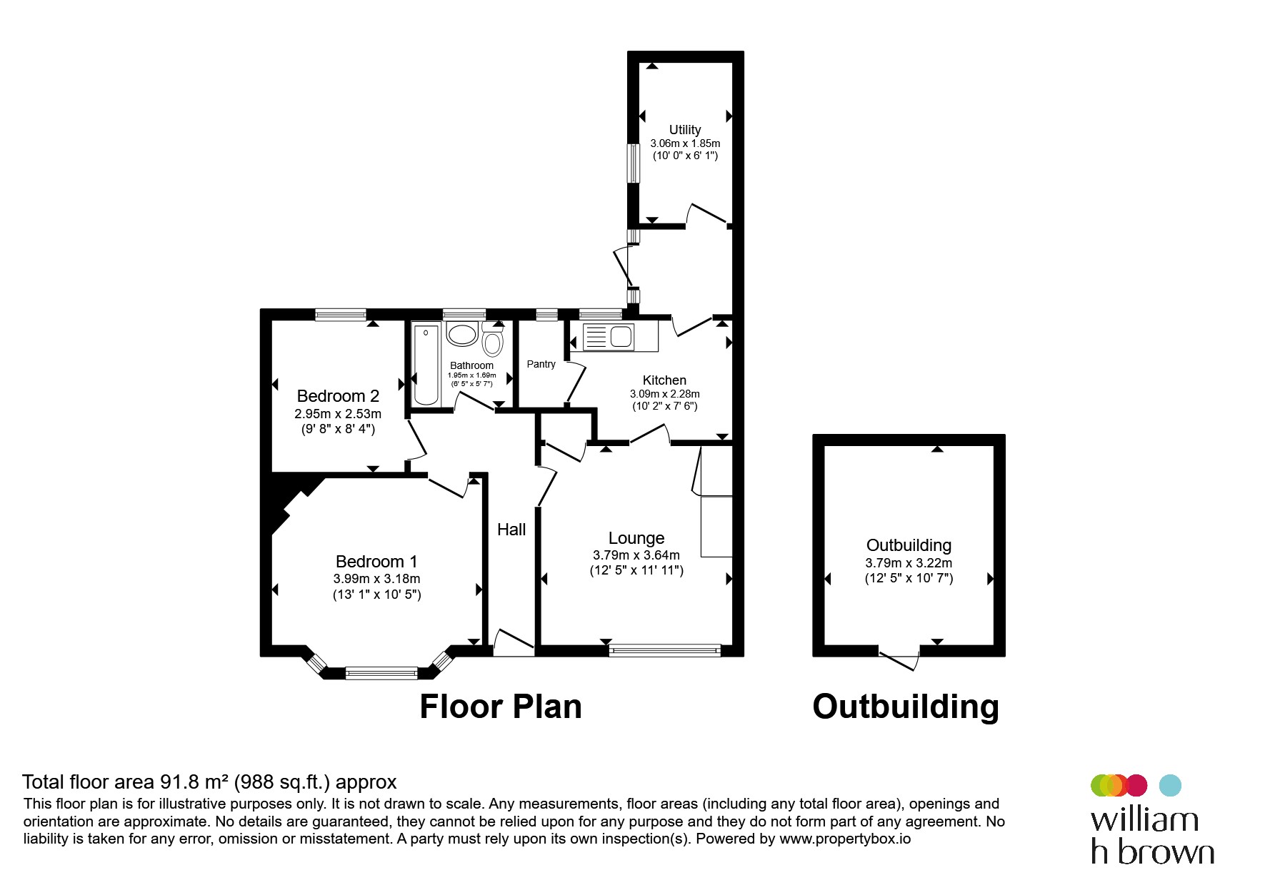 16, Queens Close, Holt floorplan