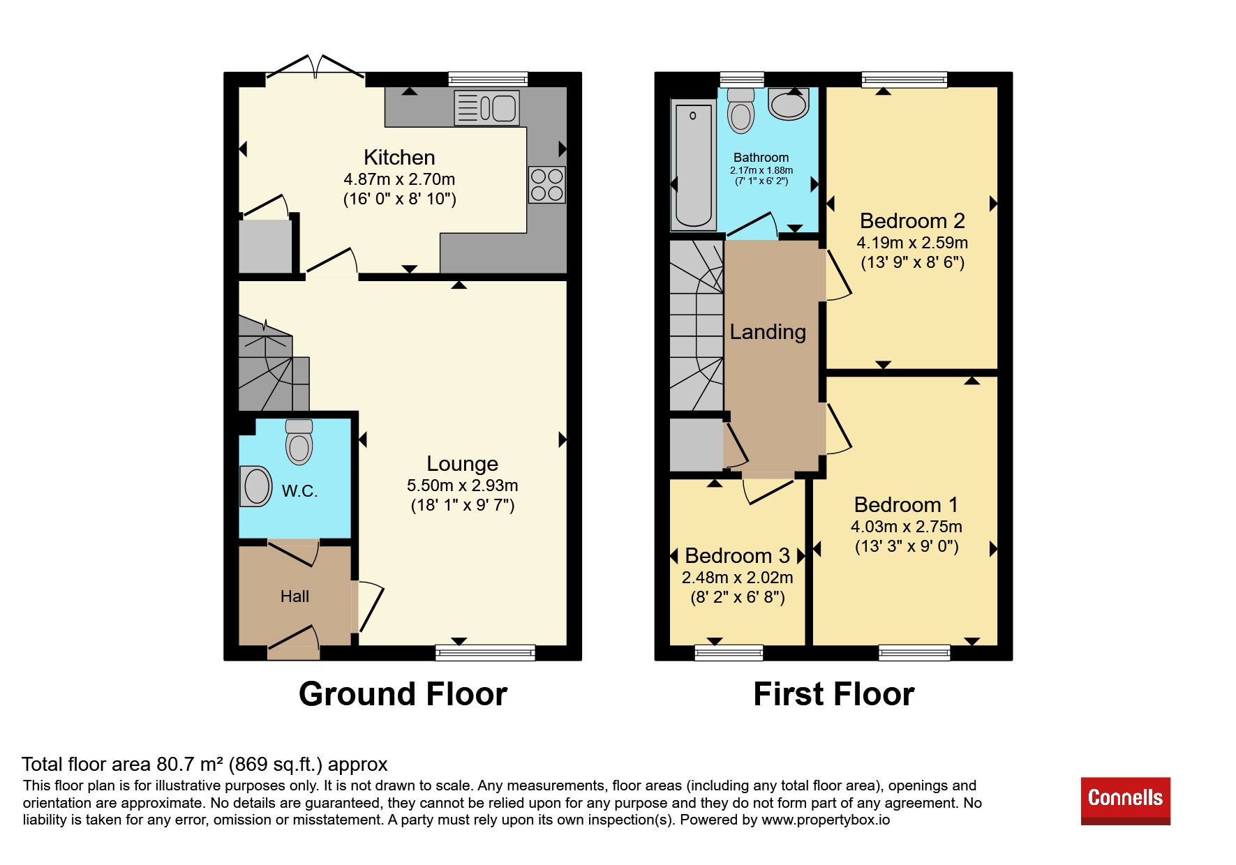21, The Shotts, Burton-On-Trent floorplan