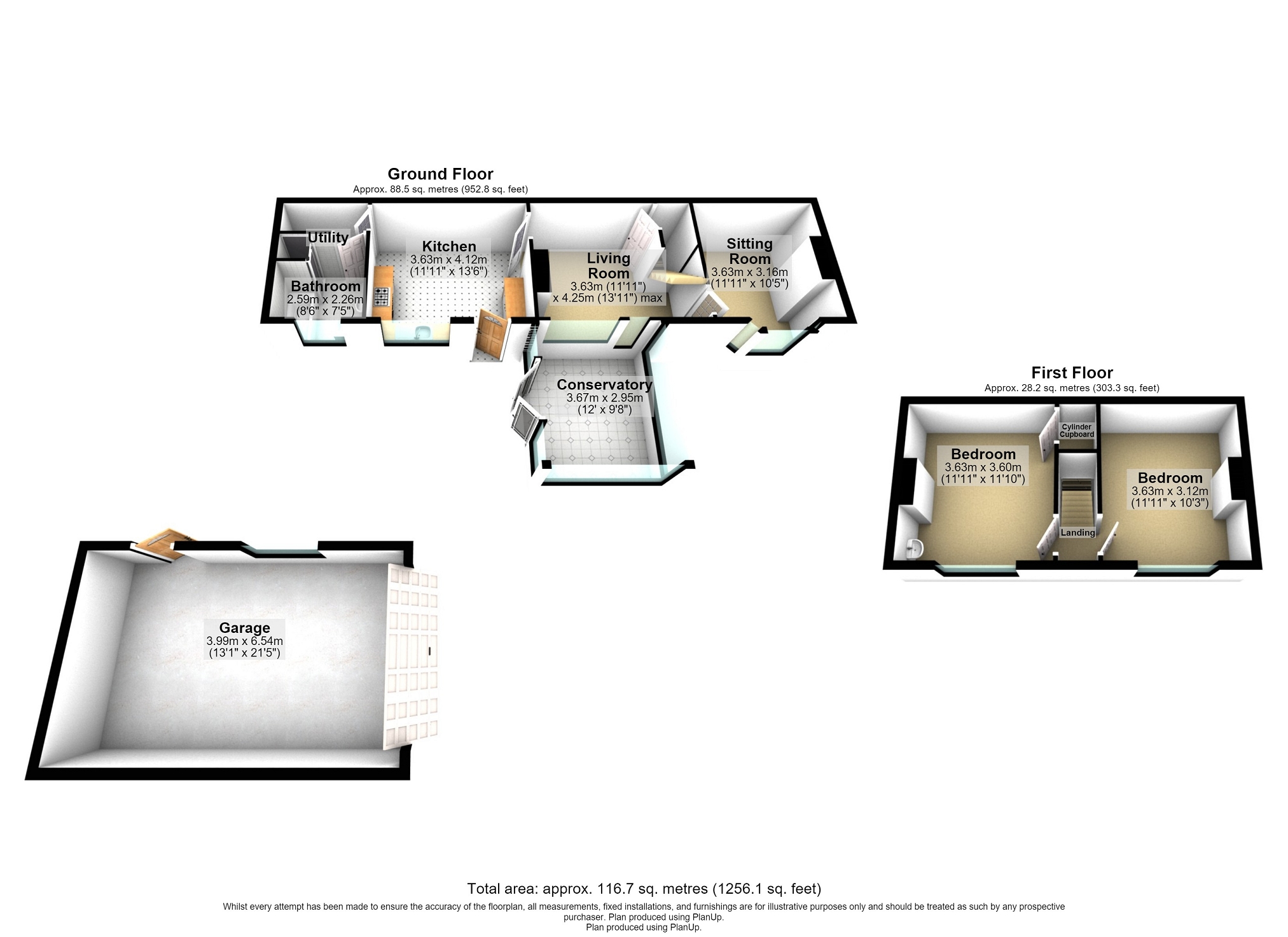 31, Town Street, Nottingham floorplan