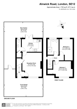 228, Alnwick Road, Lee floorplan