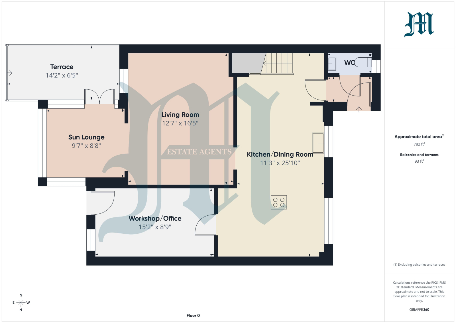 40 Gwel Lewern, Eastern Green, Penzance floorplan