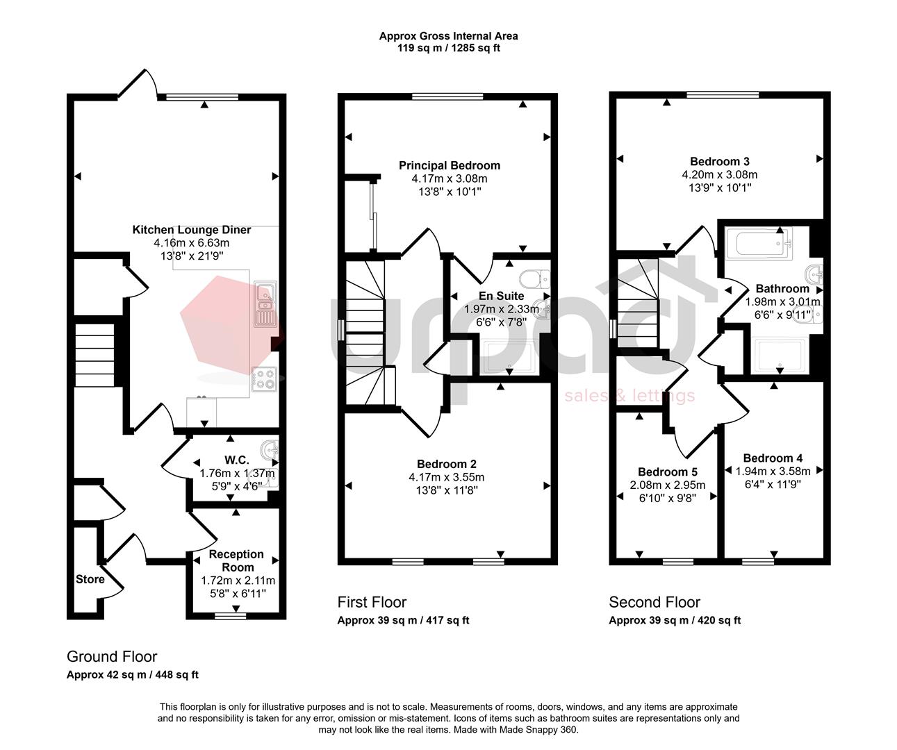 84, Crop Leaze, Bristol floorplan