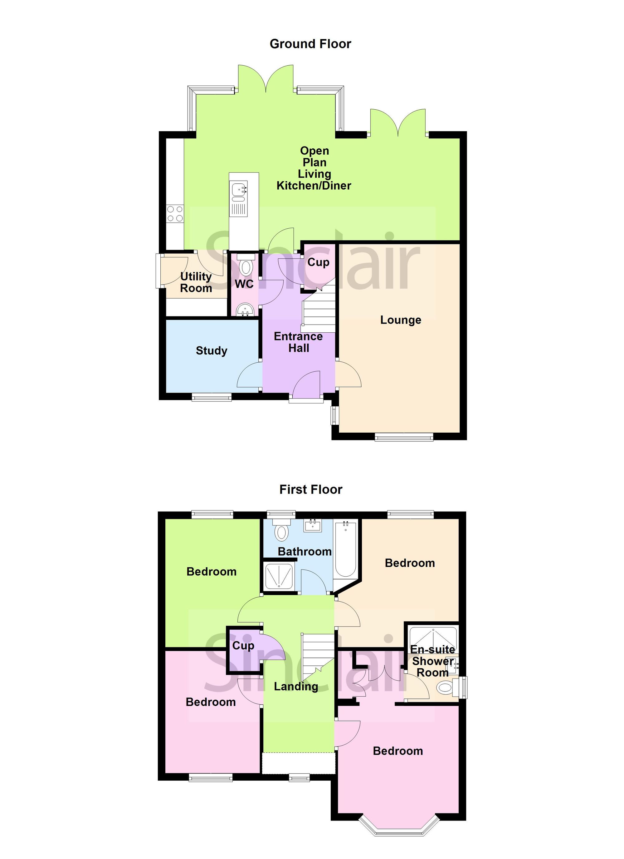 10 Woolley Avenue, Coalville floorplan