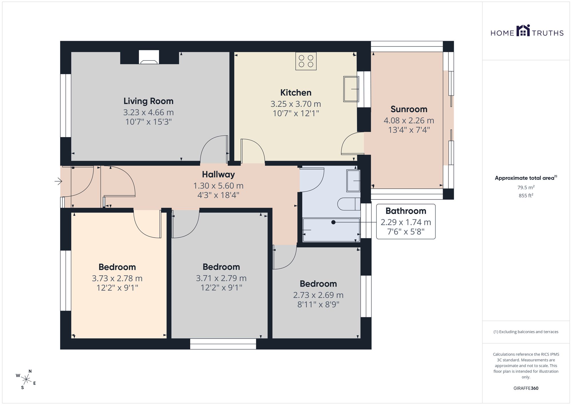 39 Charter Lane, Chorley floorplan