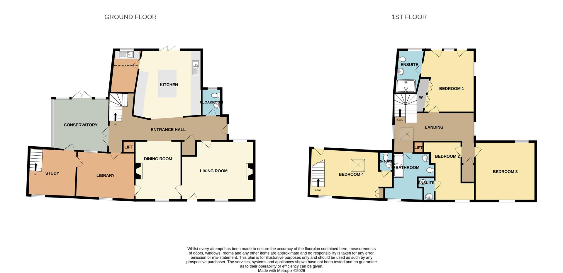 Eastgate House, 32, Eastgate, North Newbald, York floorplan
