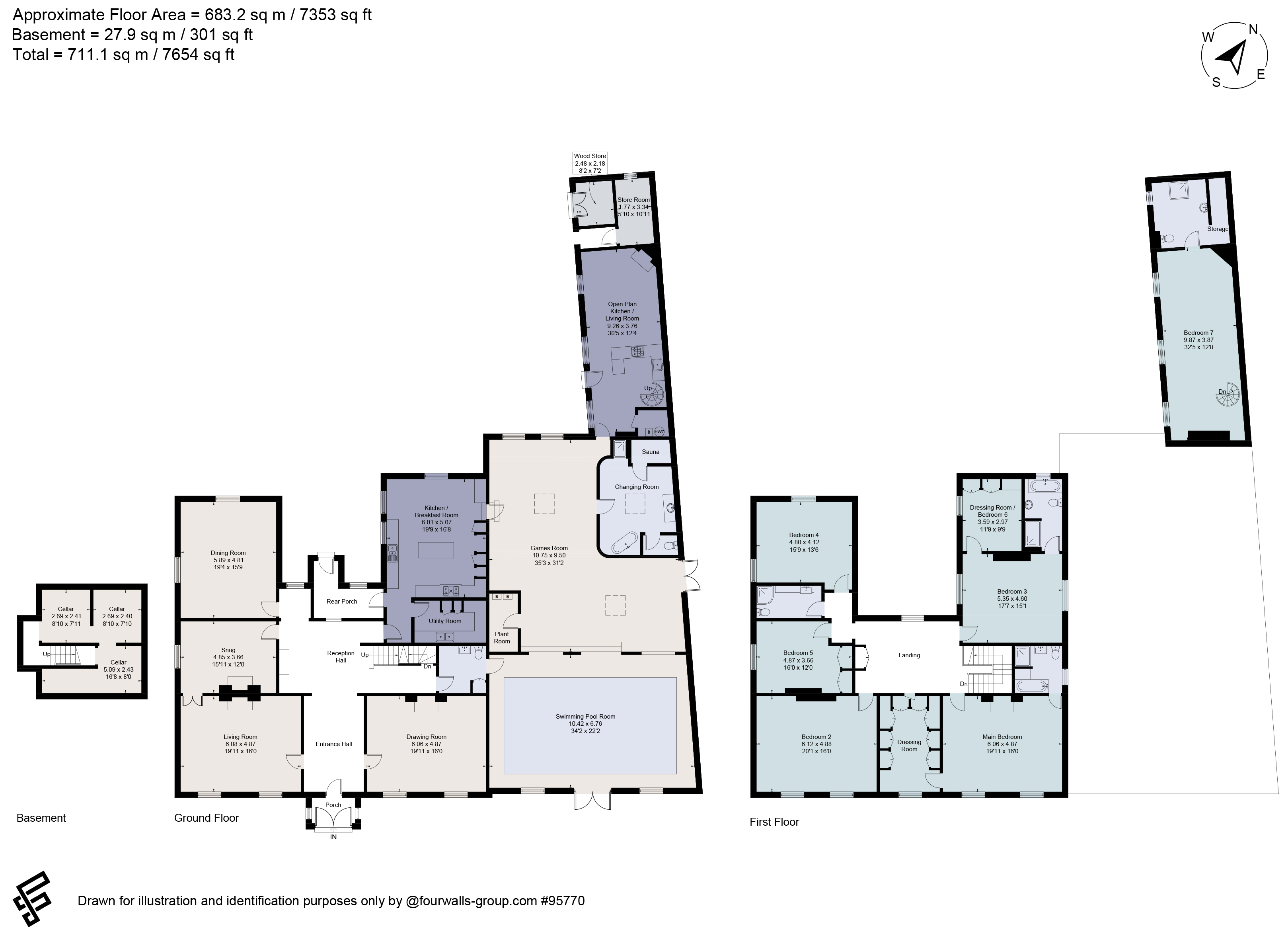 Dovecote House, 43, East End, Melton Mowbray floorplan