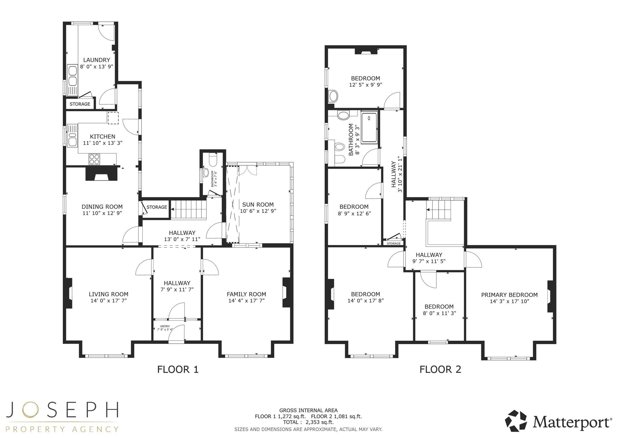 1 Tolworth Road, Ipswich floorplan