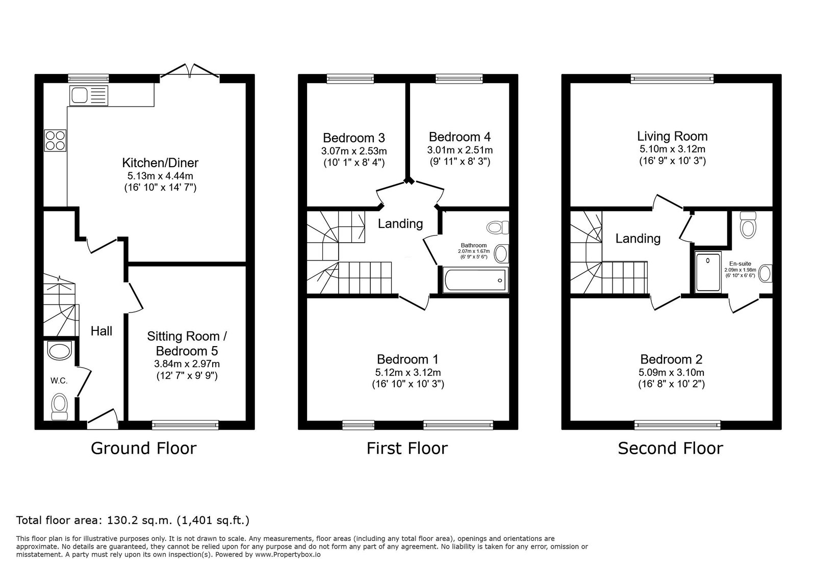 84, Chestnut Lane, Leeds floorplan
