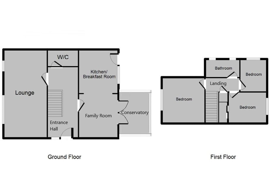 32, CARLTON PLACE, PORTHCAWL floorplan