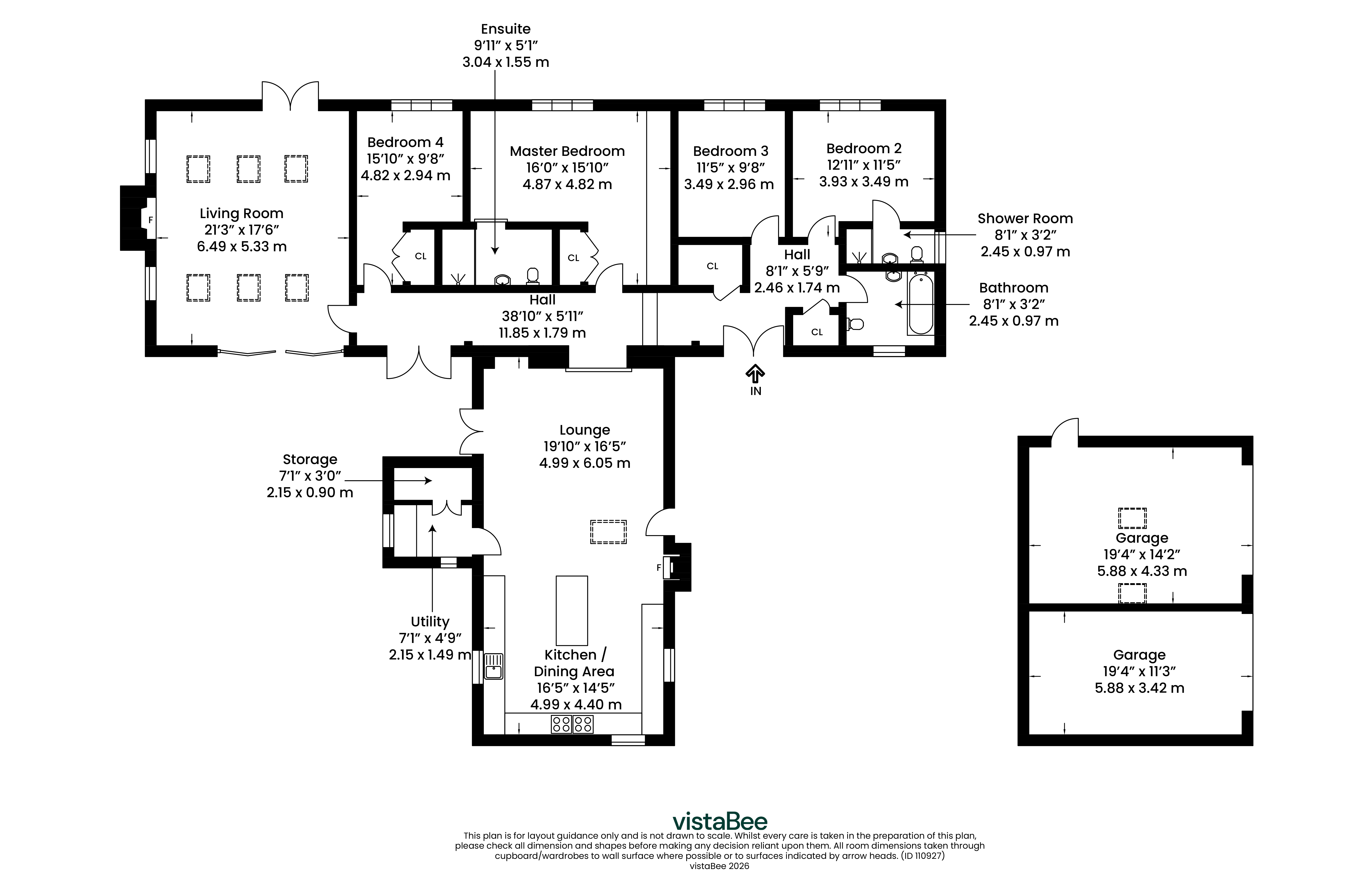 Rose Cottage, 641, Stirling Road, Glasgow floorplan