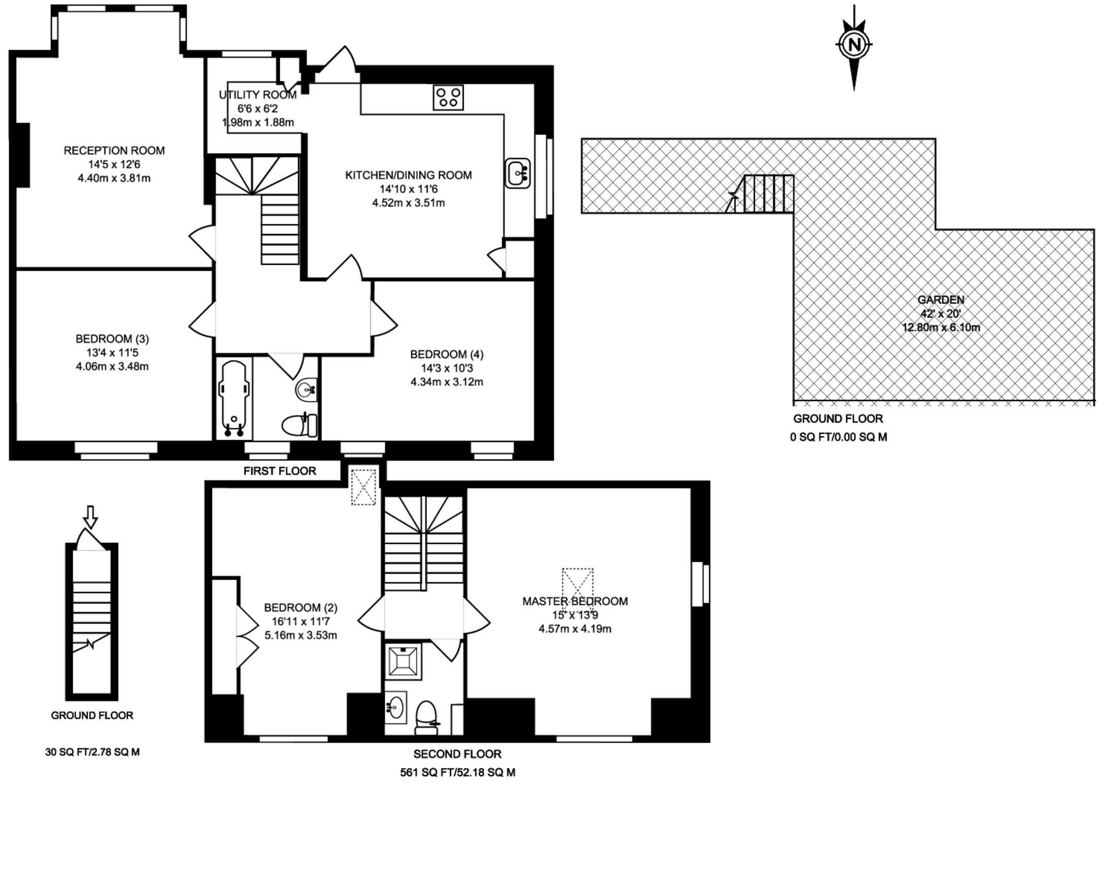 Merton Avenue, Chiswick floorplan