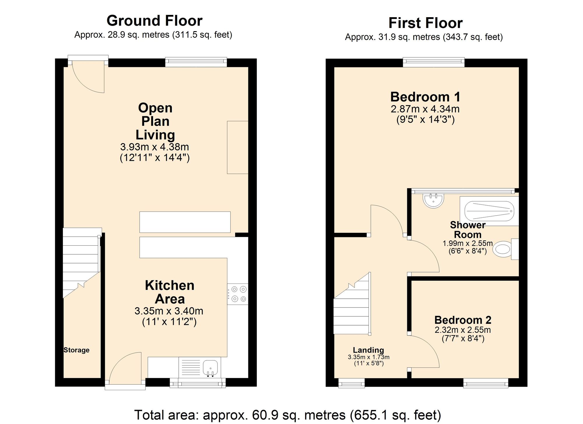 53 Manchester Road, Burnley floorplan